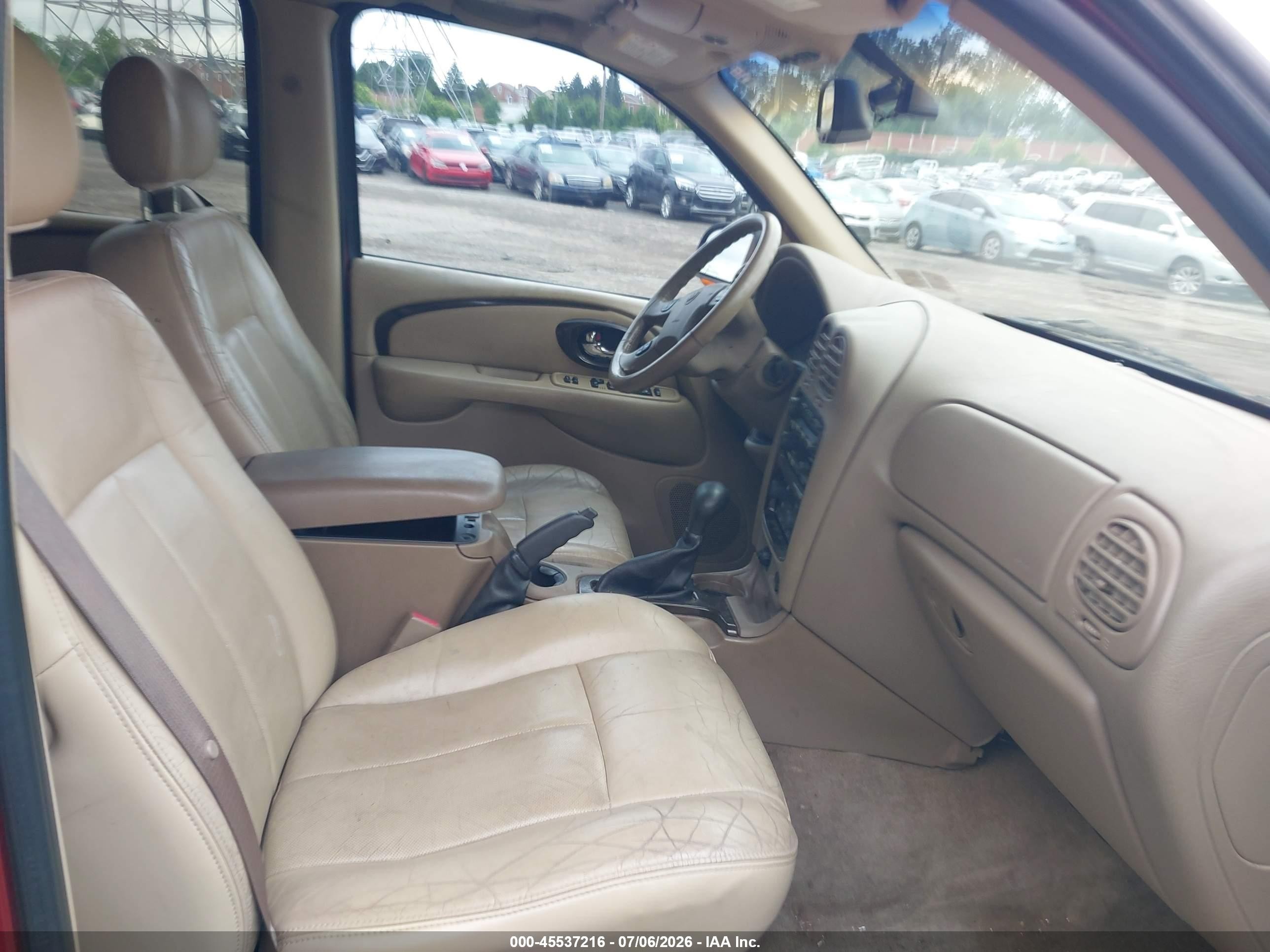 2004 Buick Rainier Cxl Plus Red vin: 5GADT13S842277812