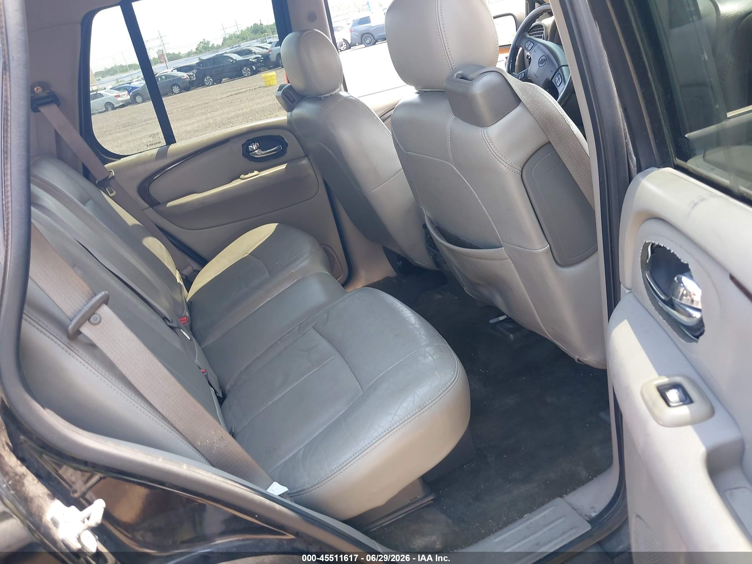 2004 Buick Rainier Cxl Black vin: 5GADT13S842419608