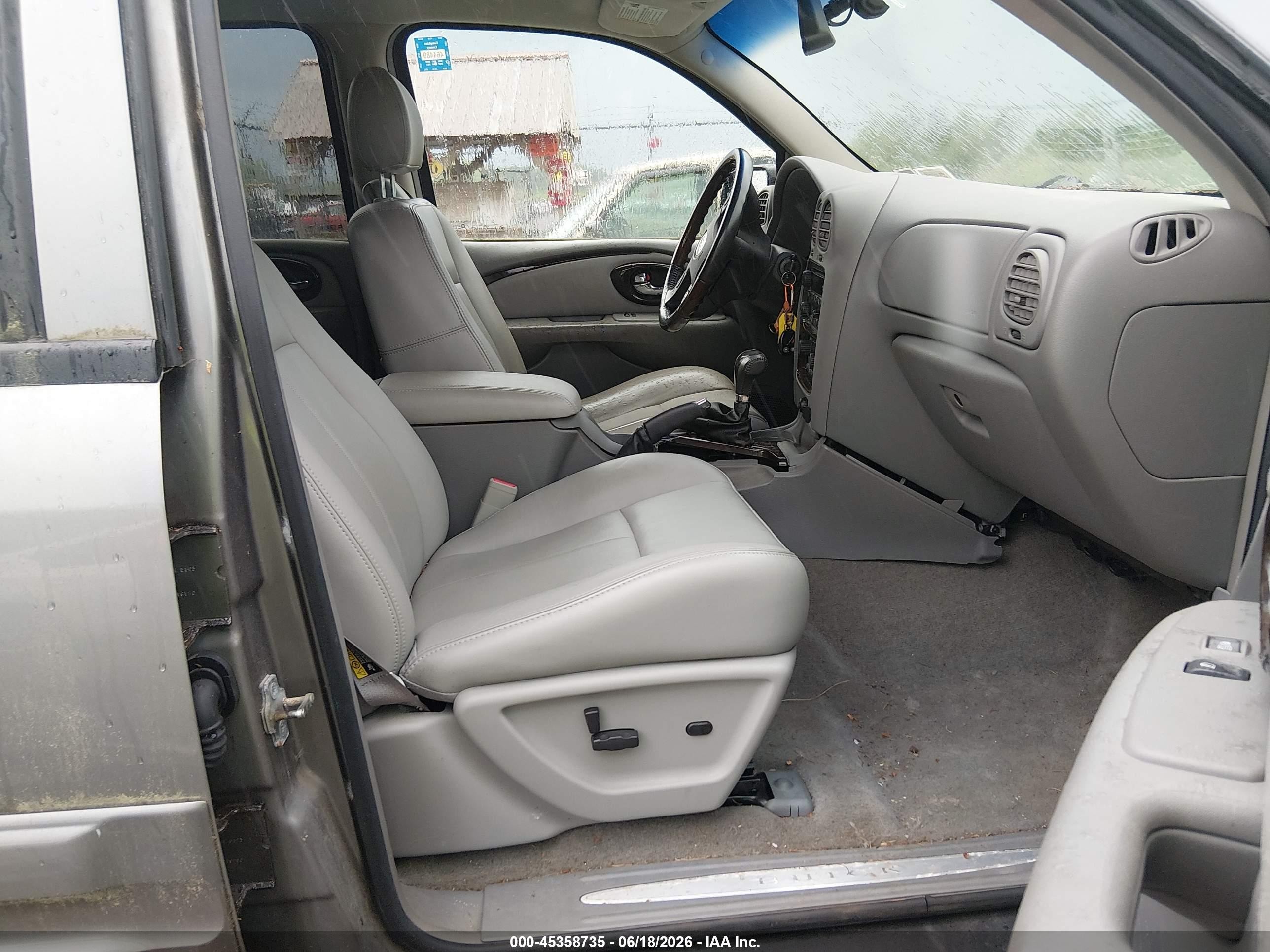 2006 Buick Rainier Cxl Silver vin: 5GADT13S862284049