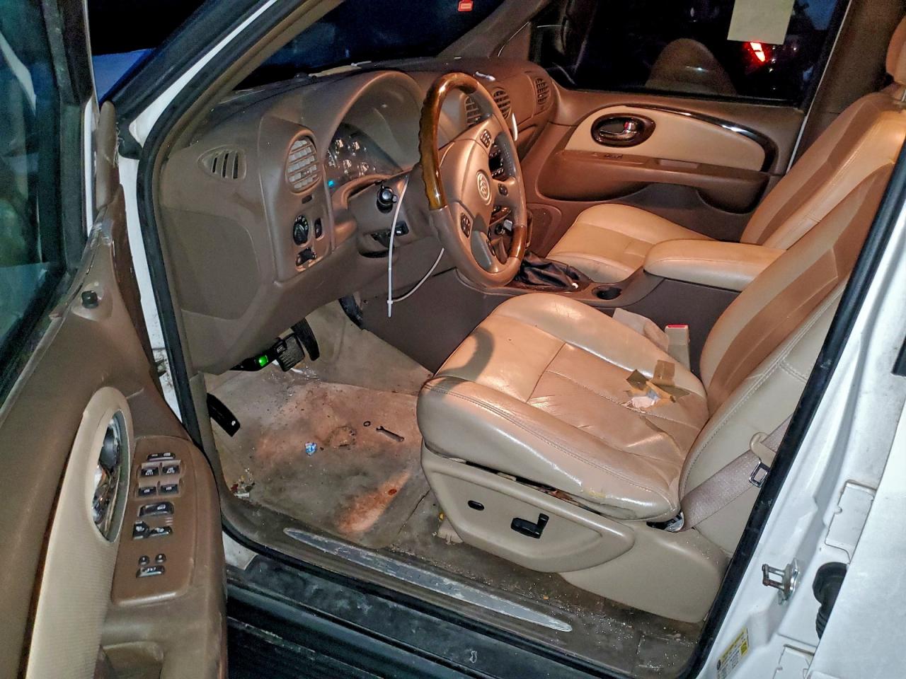 2006 Buick Rainier Cxl White vin: 5GADT13S862315316