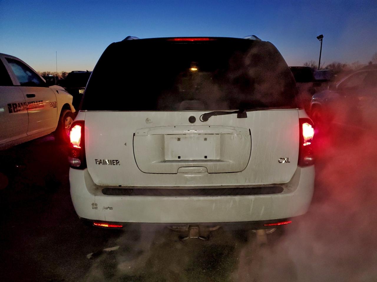2006 Buick Rainier Cxl White vin: 5GADT13S862315316
