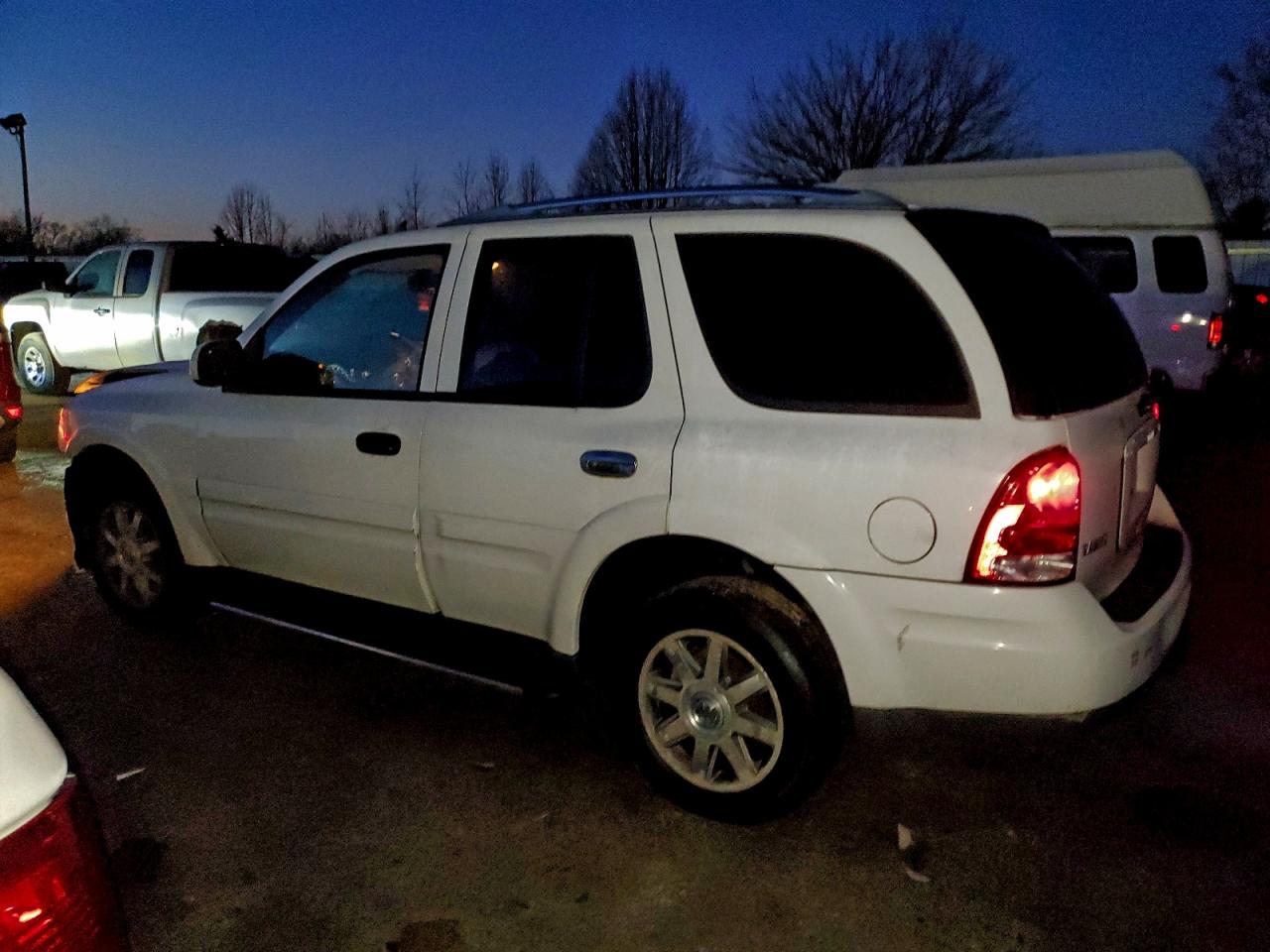 2006 Buick Rainier Cxl White vin: 5GADT13S862315316
