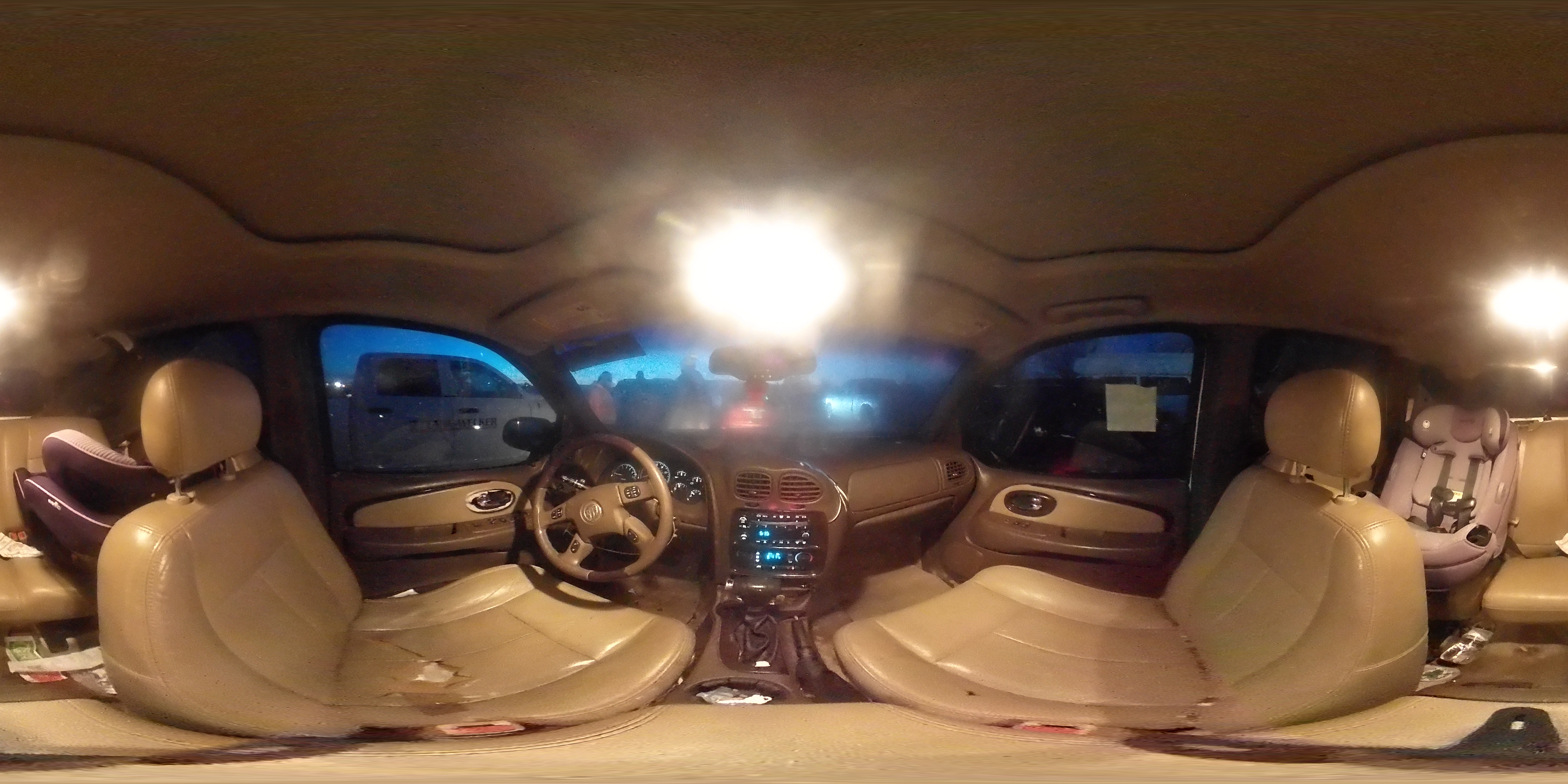 2006 Buick Rainier Cxl White vin: 5GADT13S862315316