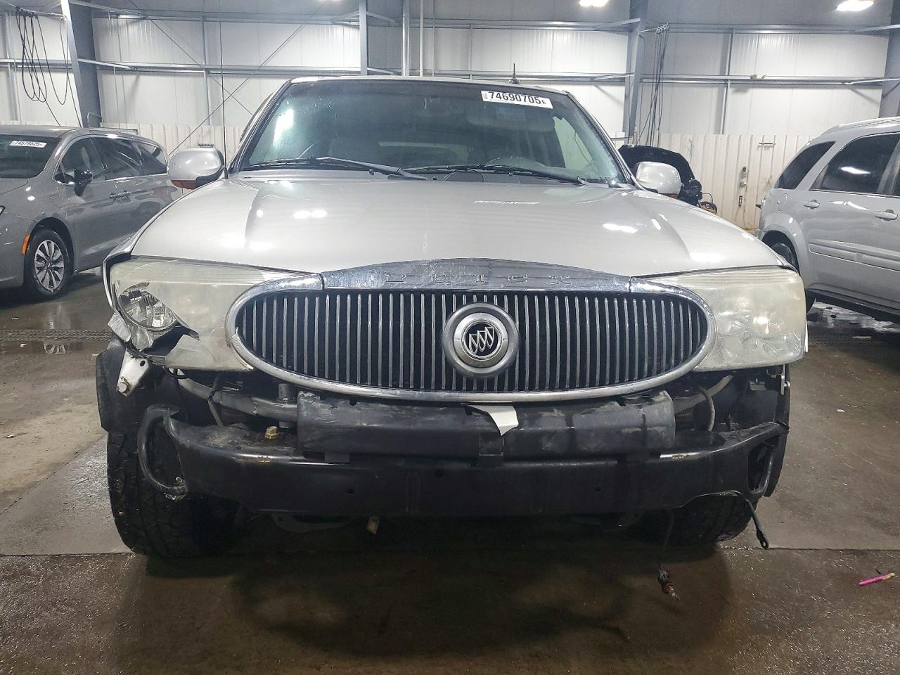 2004 Buick Rainier Cxl Gray vin: 5GADT13S942260131