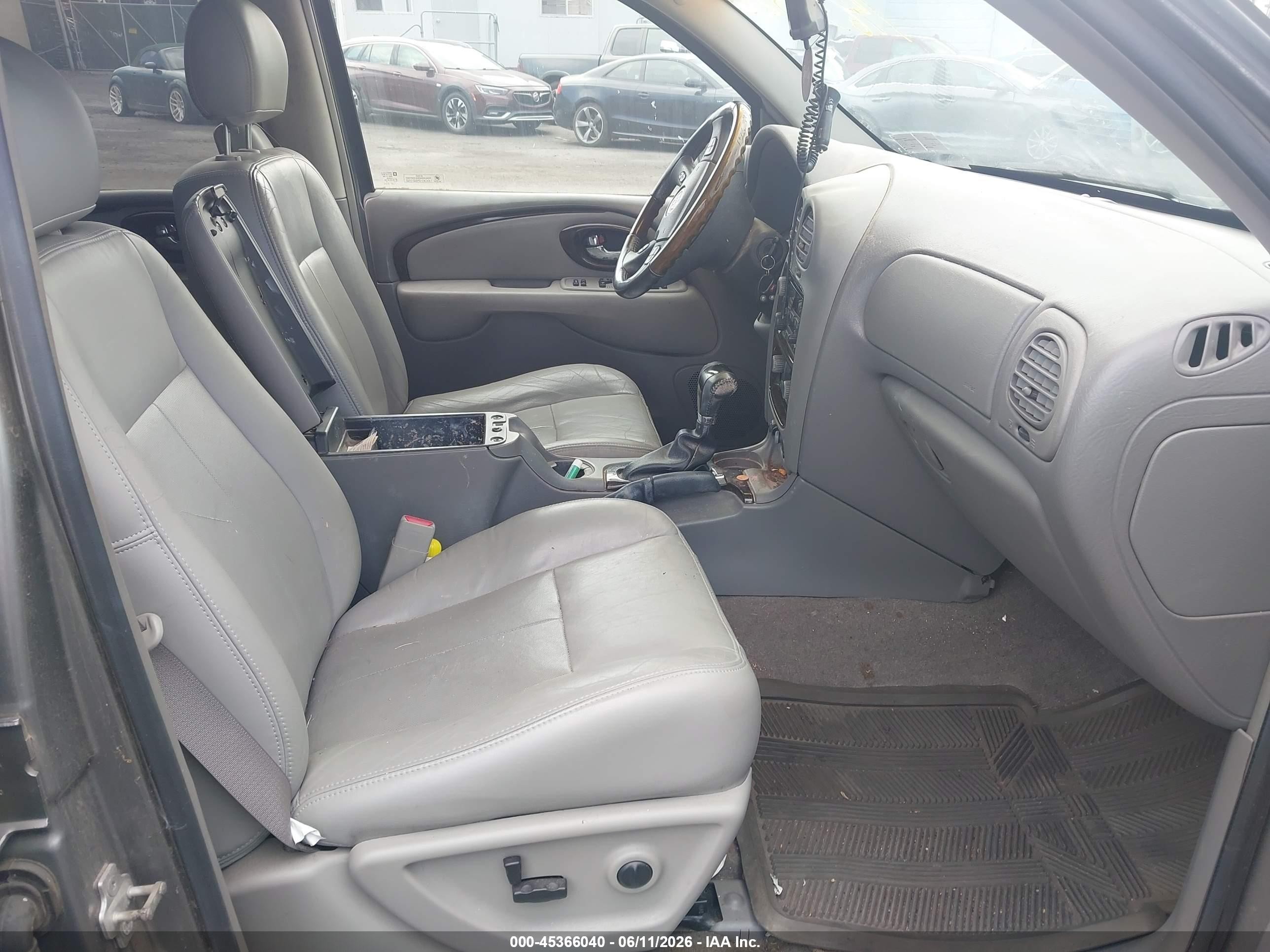 2005 Buick Rainier Cxl Gray vin: 5GADT13S952111302