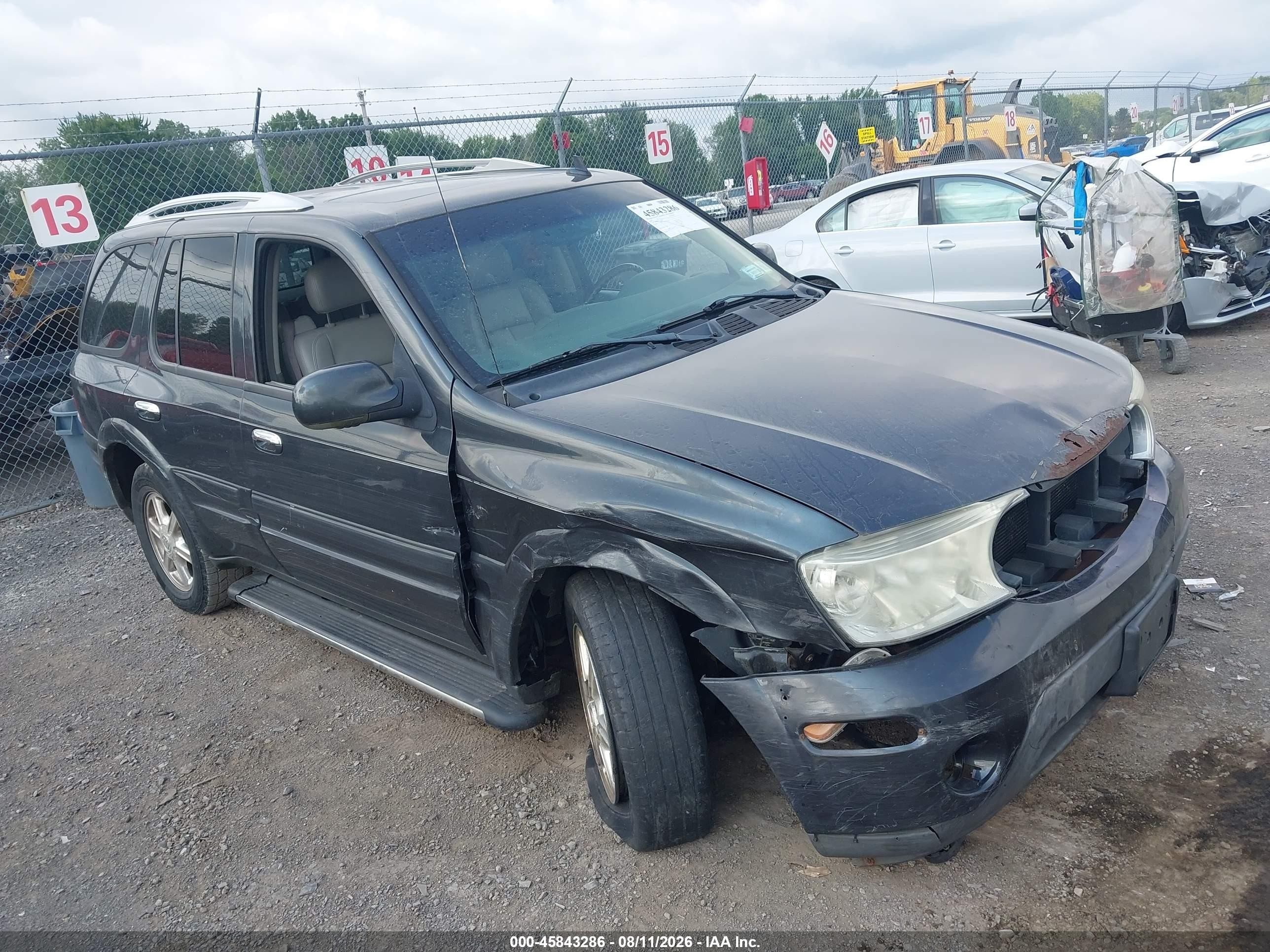 2006 Buick Rainier Cxl Green vin: 5GADT13S962304180