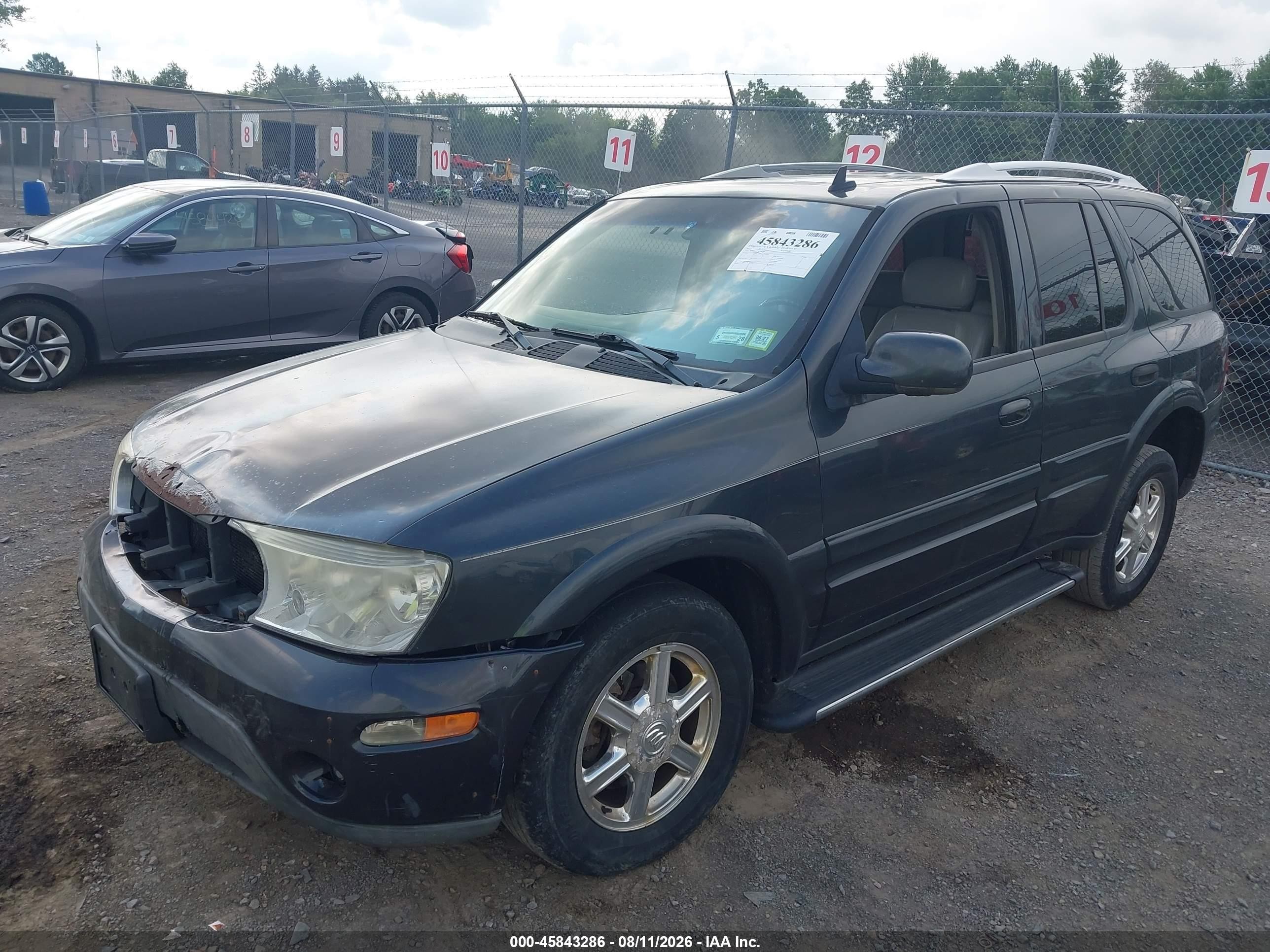 2006 Buick Rainier Cxl Green vin: 5GADT13S962304180