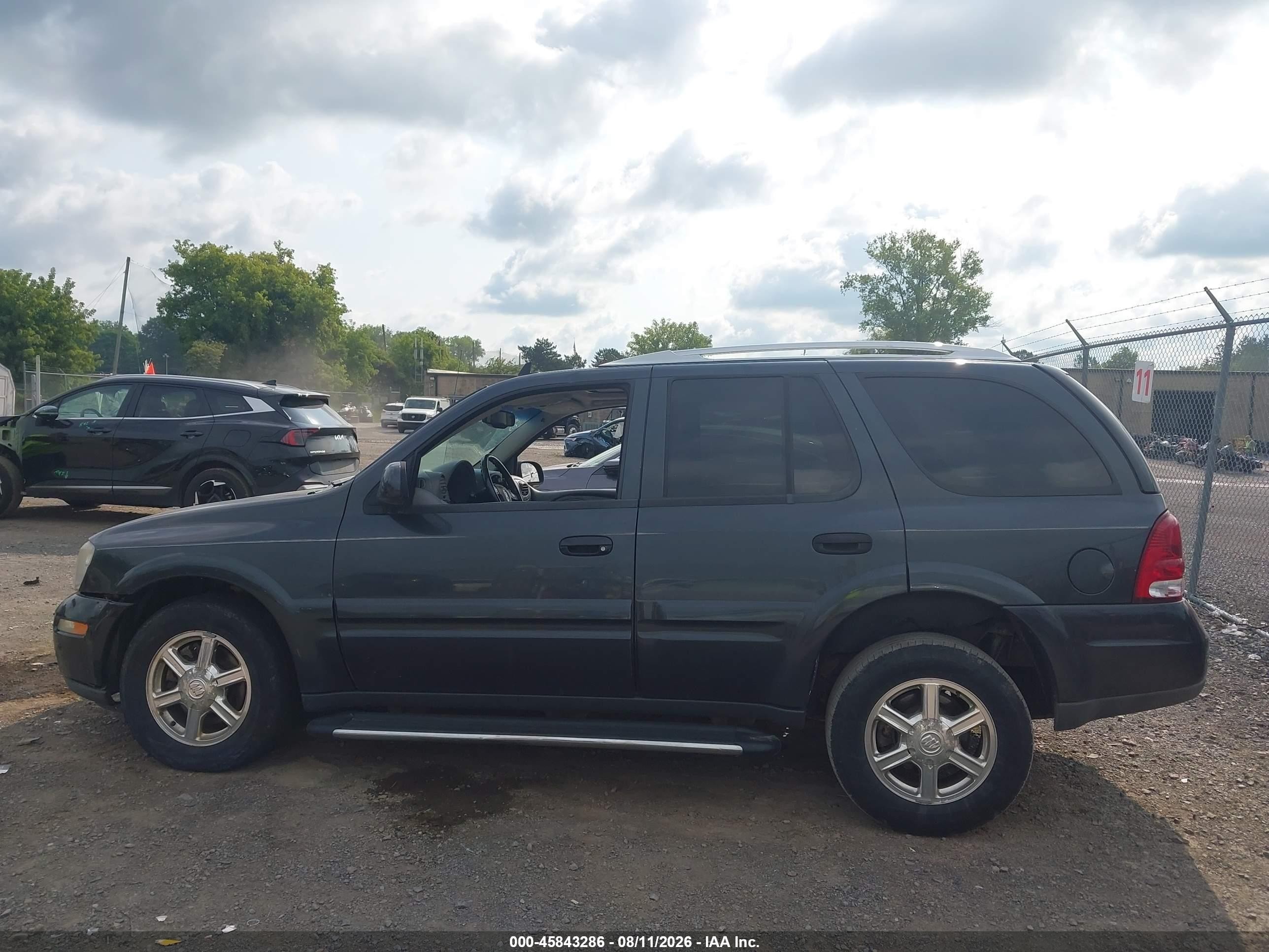 2006 Buick Rainier Cxl Green vin: 5GADT13S962304180