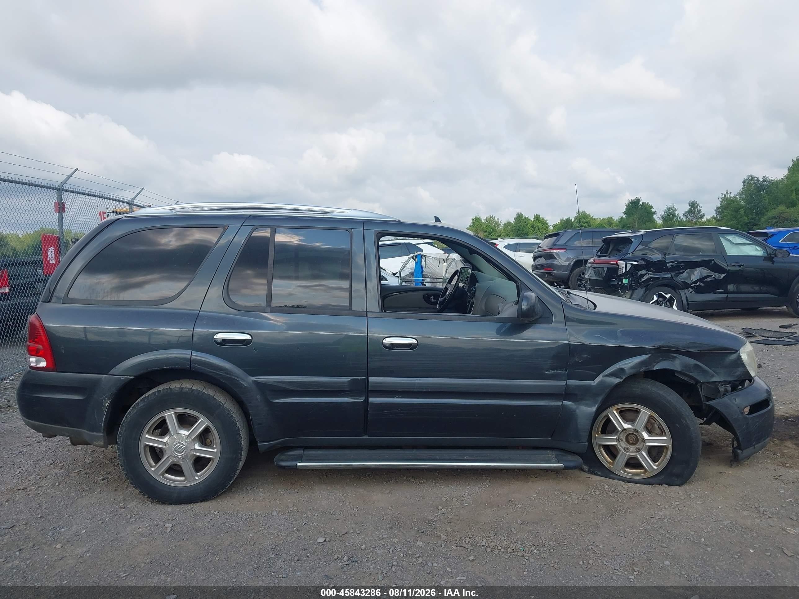 2006 Buick Rainier Cxl Green vin: 5GADT13S962304180