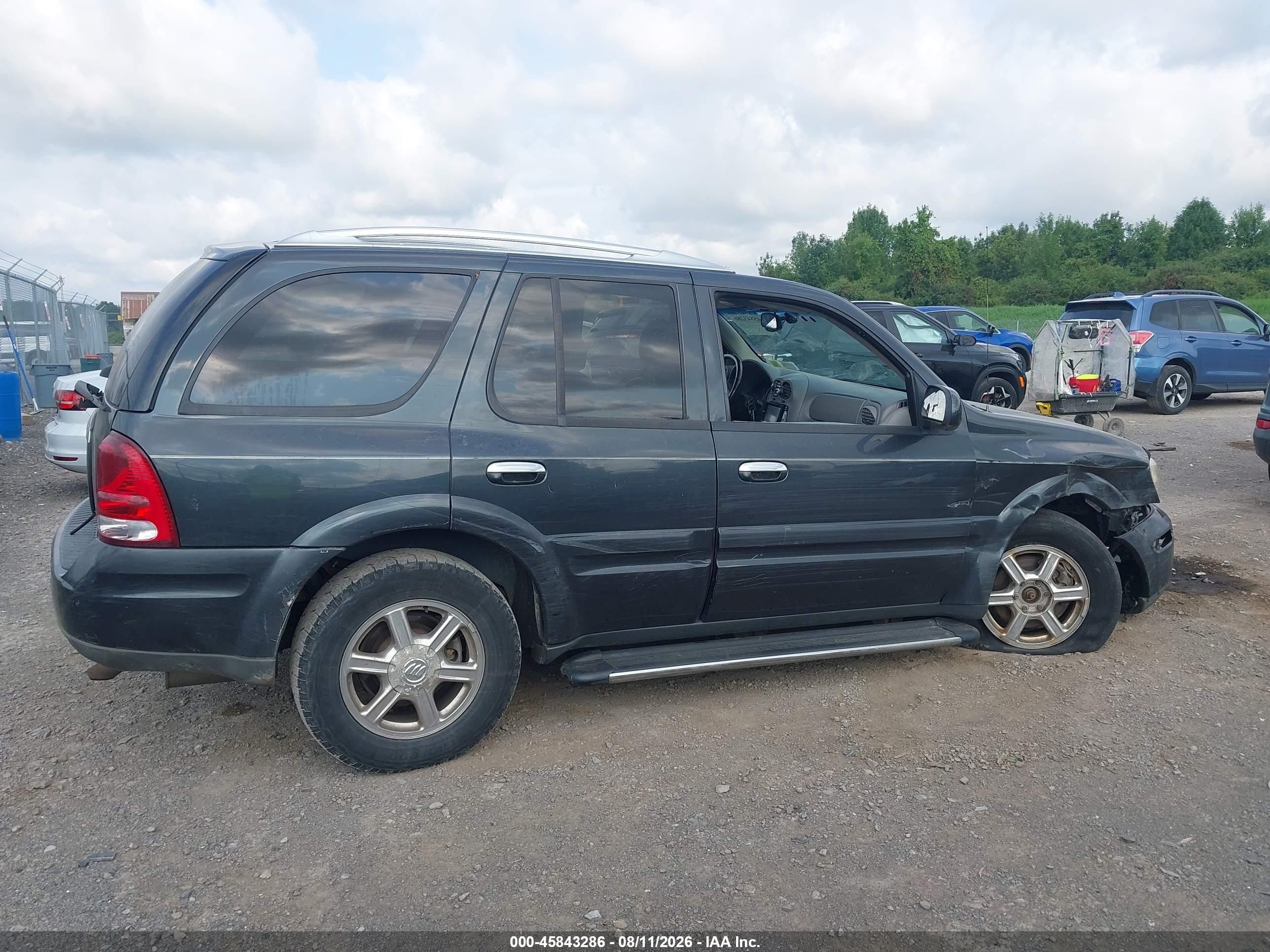 2006 Buick Rainier Cxl Green vin: 5GADT13S962304180