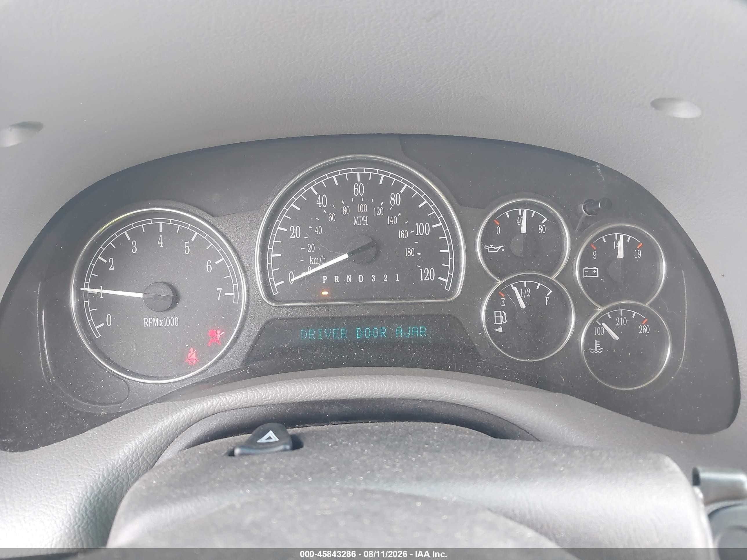 2006 Buick Rainier Cxl Green vin: 5GADT13S962304180