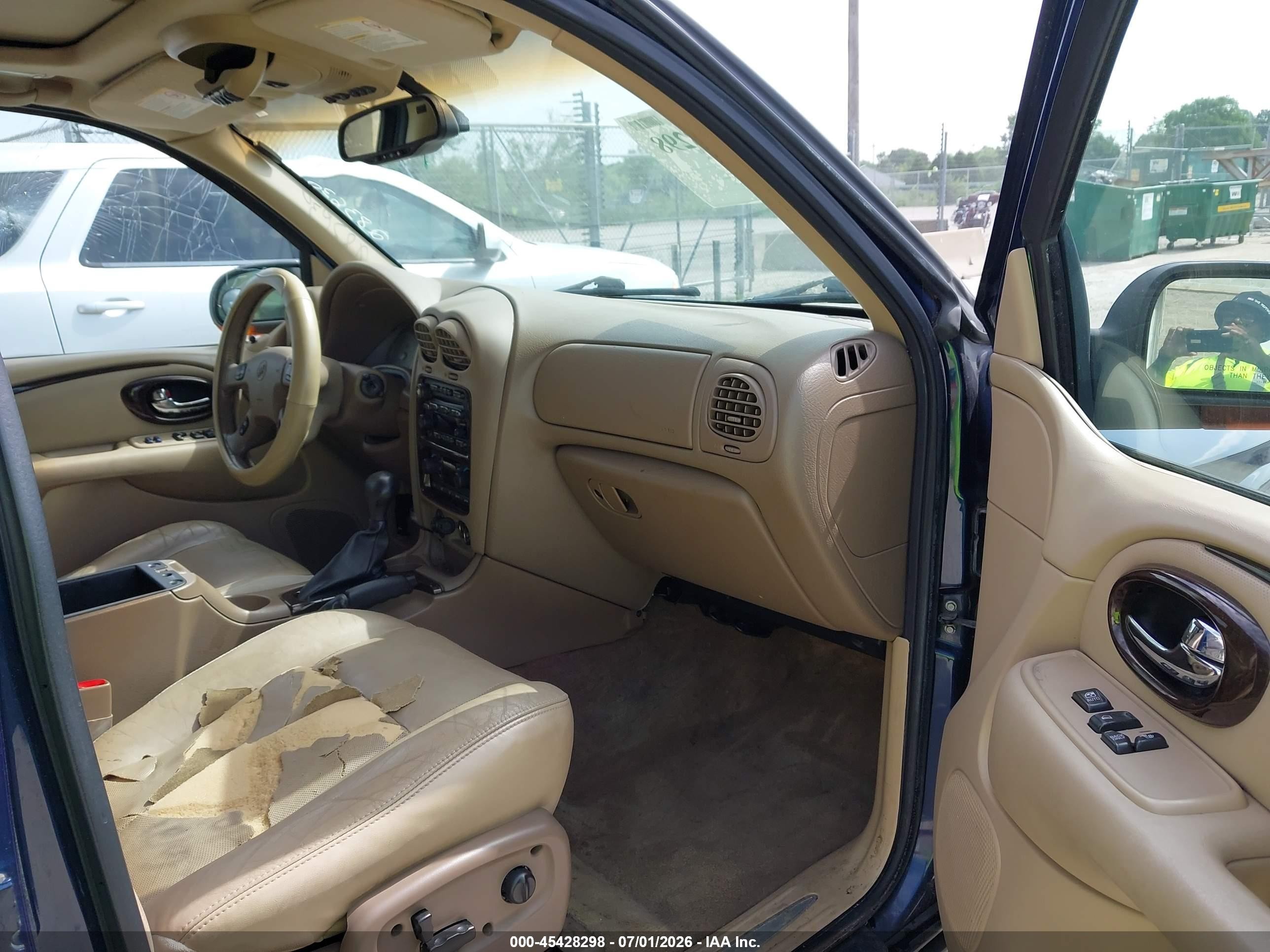 2004 Buick Rainier Cxl Dark Blue vin: 5GADT13SX42283630