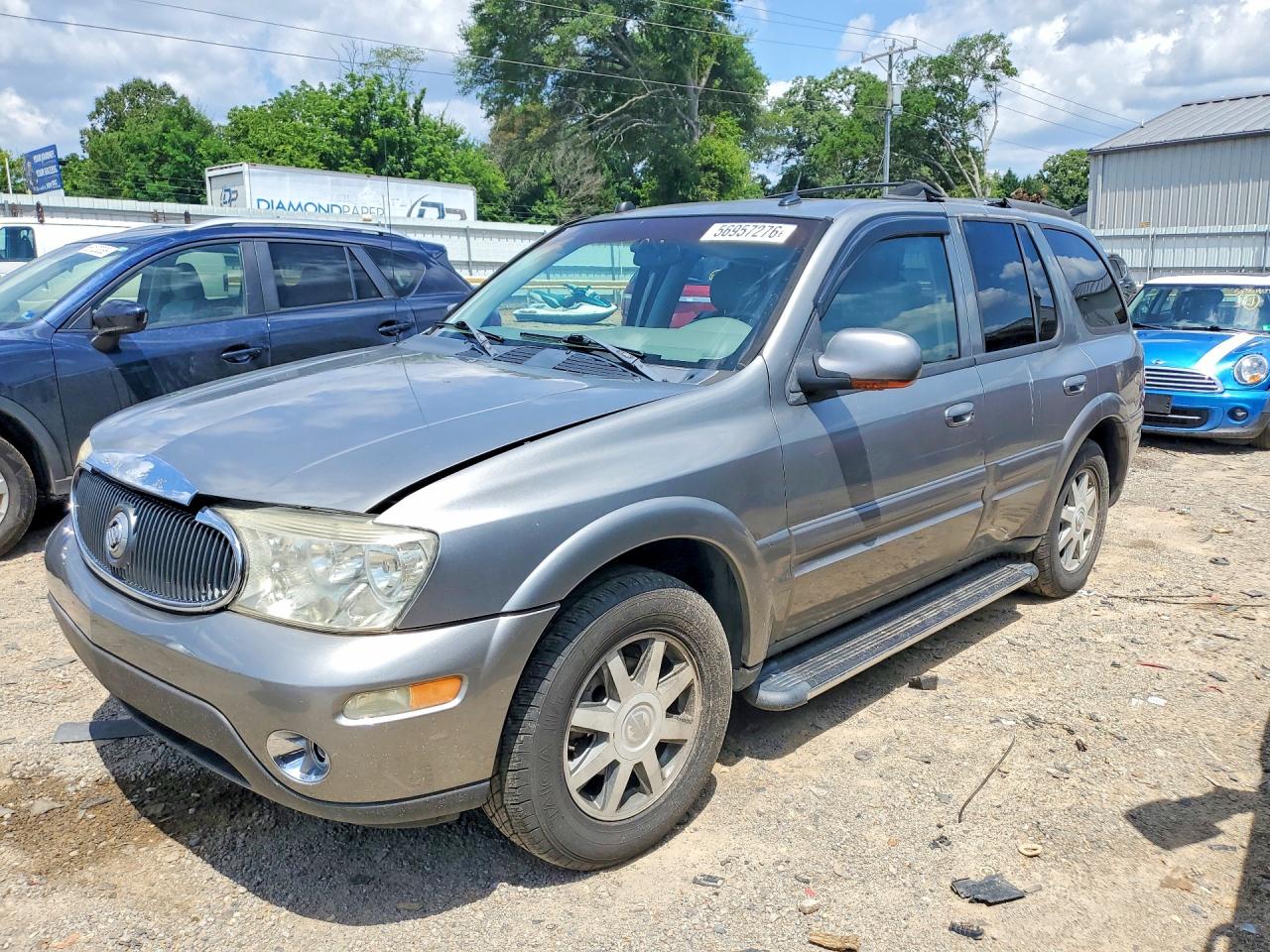 2005 Buick Rainier Cxl Серый vin: 5GADT13SX52104567