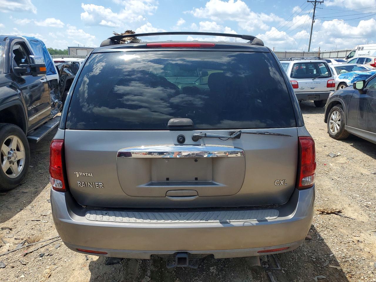 2005 Buick Rainier Cxl Серый vin: 5GADT13SX52104567