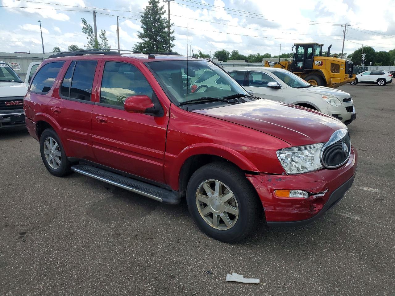 2005 Buick Rainier Cxl Темно-бордовый vin: 5GADT13SX52136323