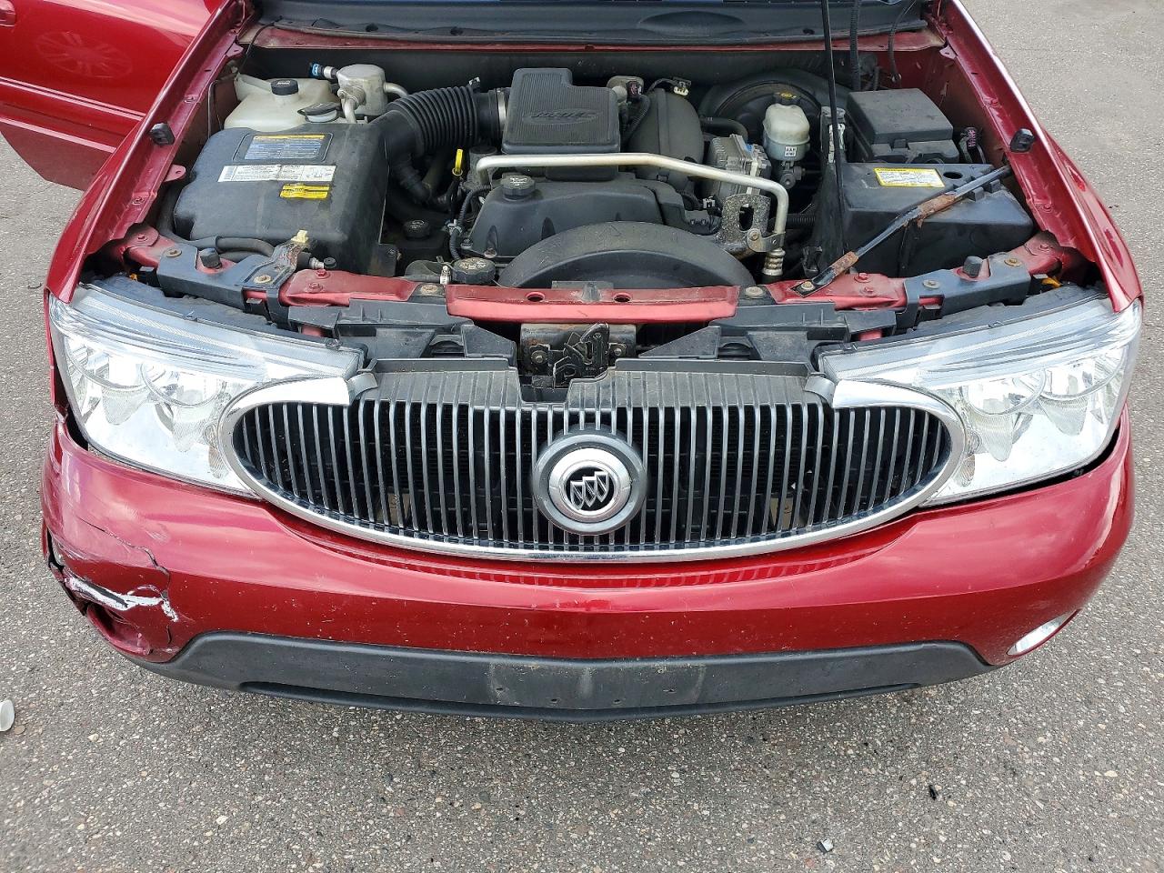 2005 Buick Rainier Cxl Темно-бордовый vin: 5GADT13SX52136323
