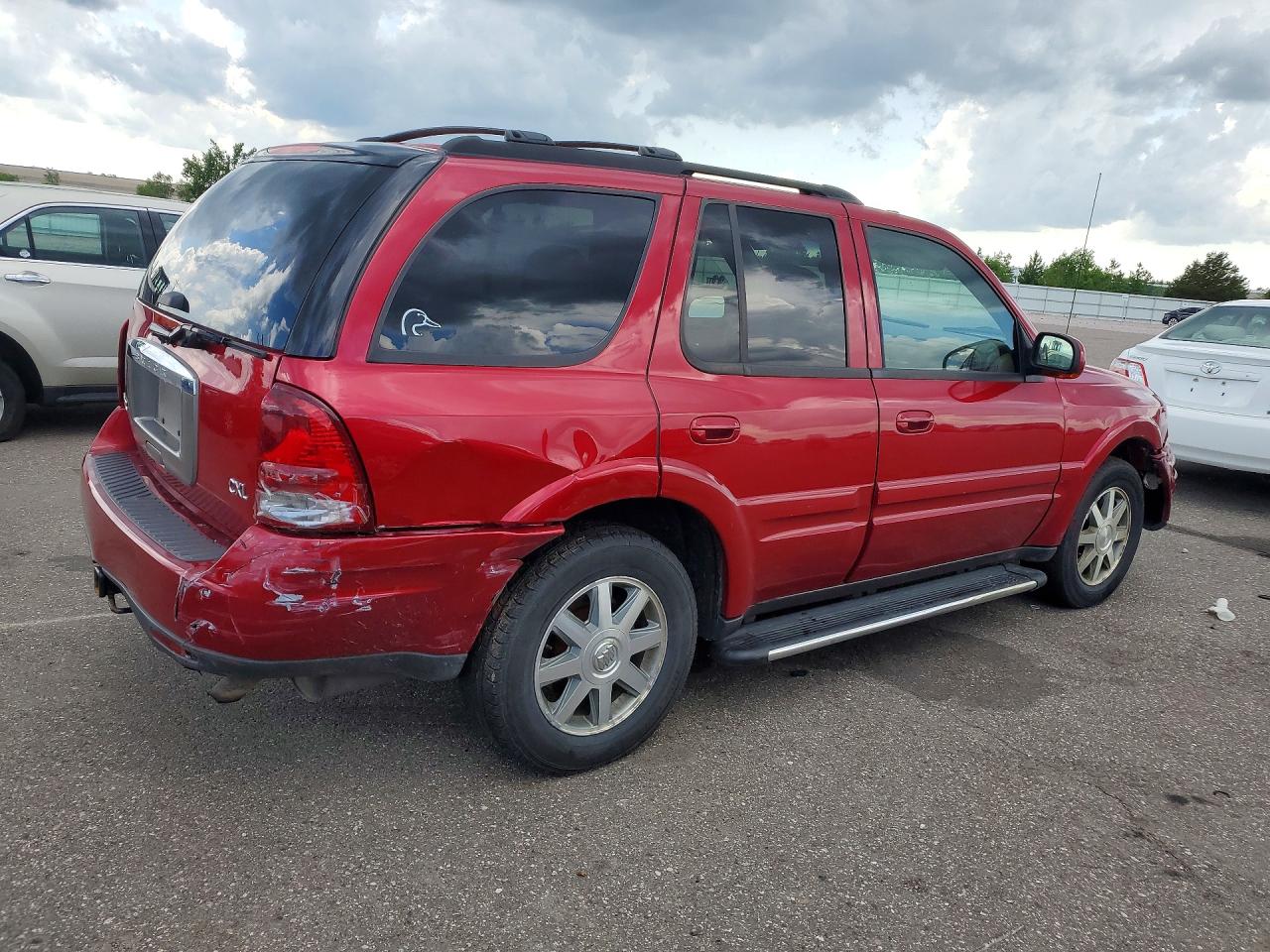 2005 Buick Rainier Cxl Темно-бордовый vin: 5GADT13SX52136323