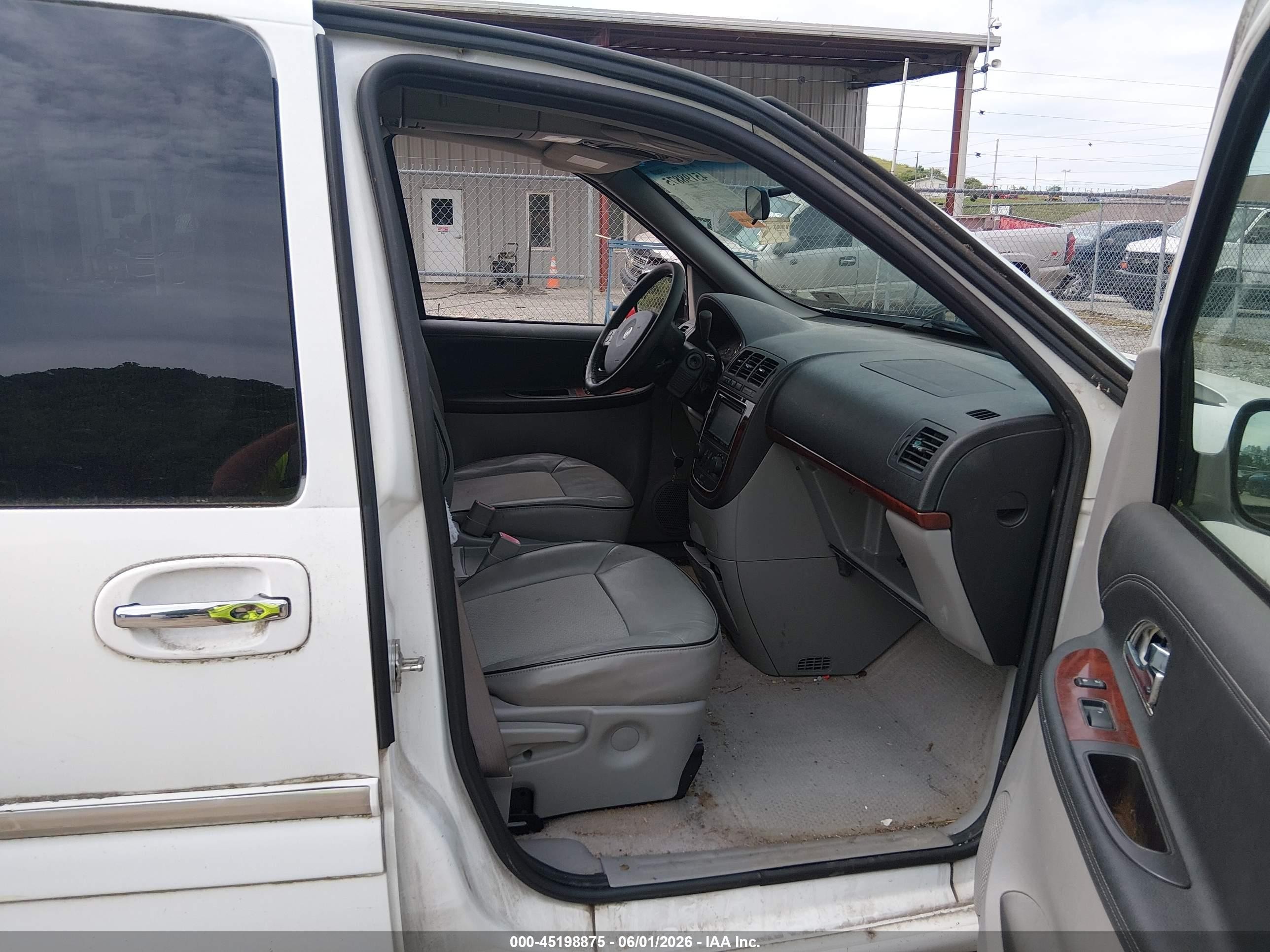 2007 Buick Terraza Cx Plus White vin: 5GADV23157D168207