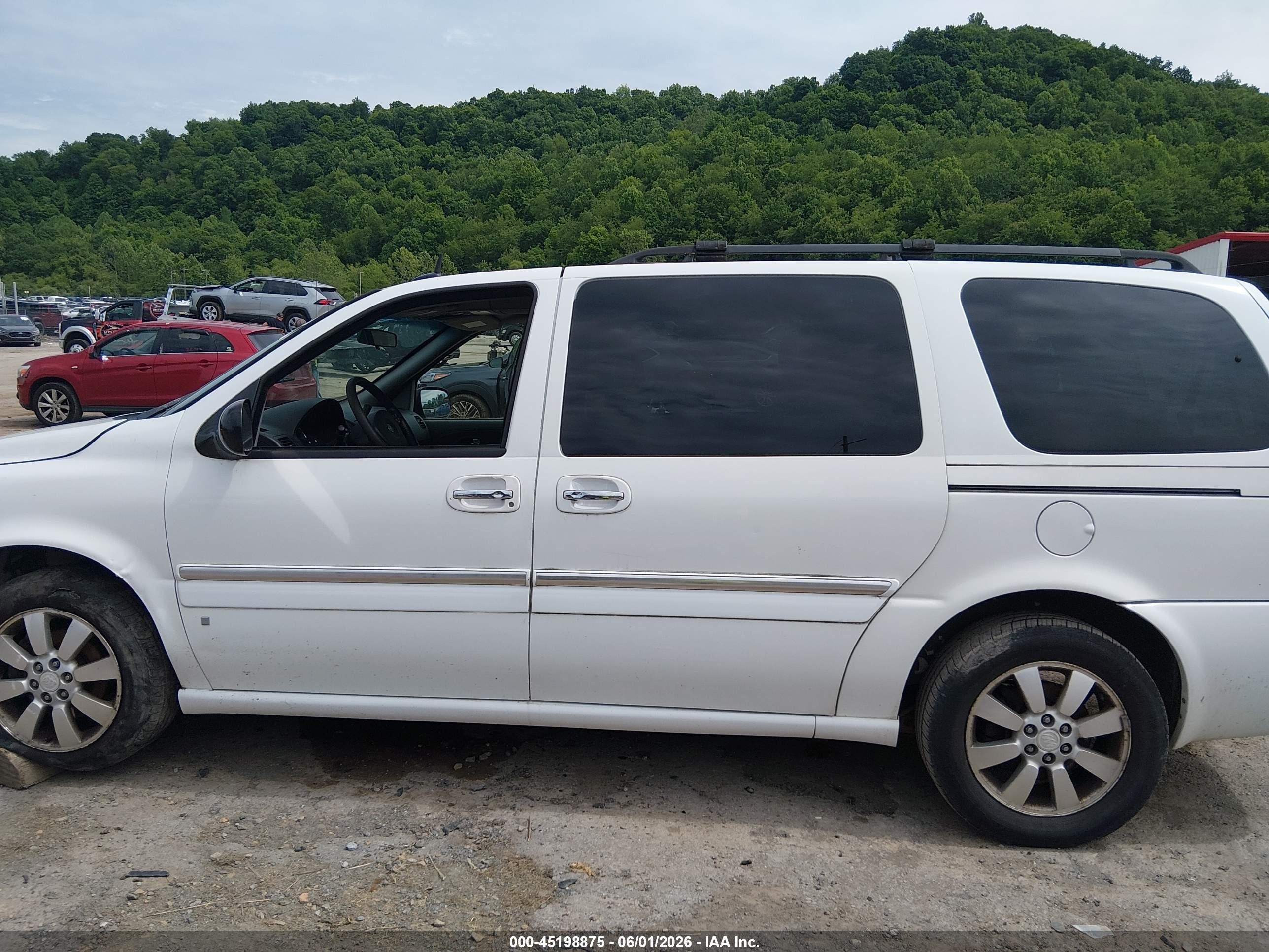 2007 Buick Terraza Cx Plus White vin: 5GADV23157D168207