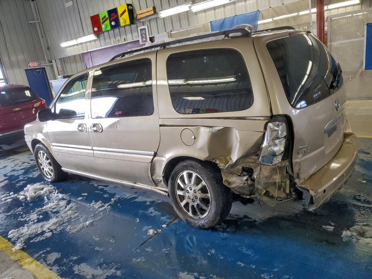 2006 Buick Terraza Cx Желто-коричневый vin: 5GADV23L16D234736