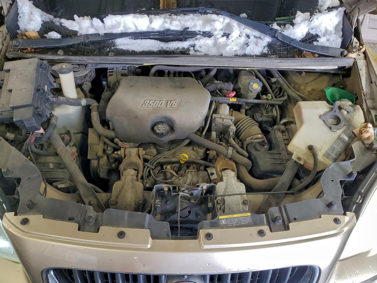2006 Buick Terraza Cx Желто-коричневый vin: 5GADV23L16D234736