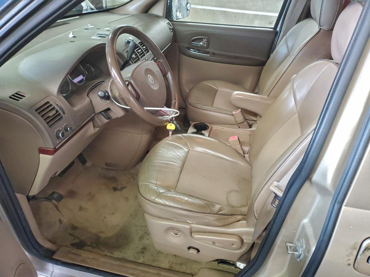 2006 Buick Terraza Cx Желто-коричневый vin: 5GADV23L16D234736