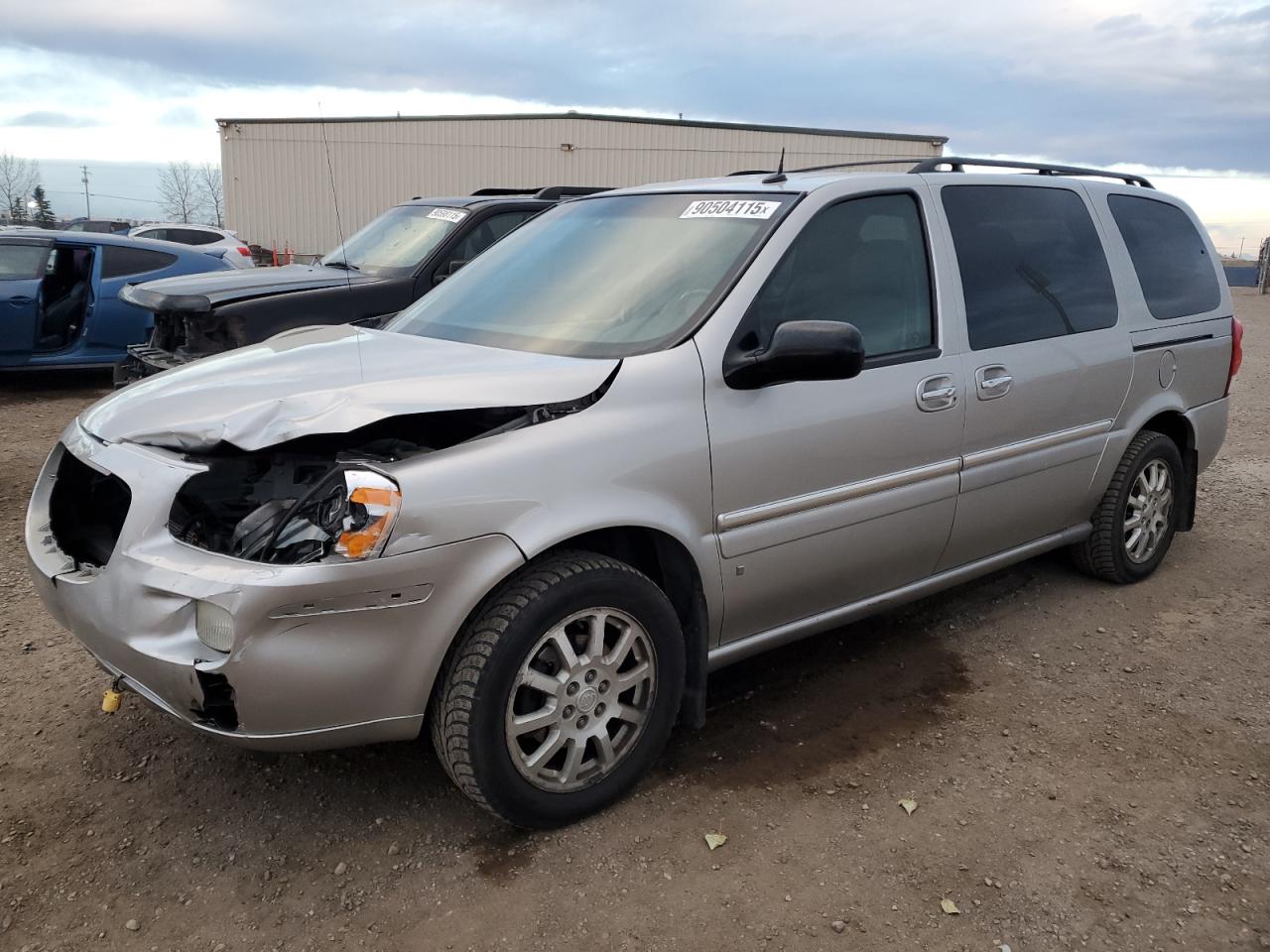 2006 Buick Terraza Cx Серебряный vin: 5GADV23L96D132231
