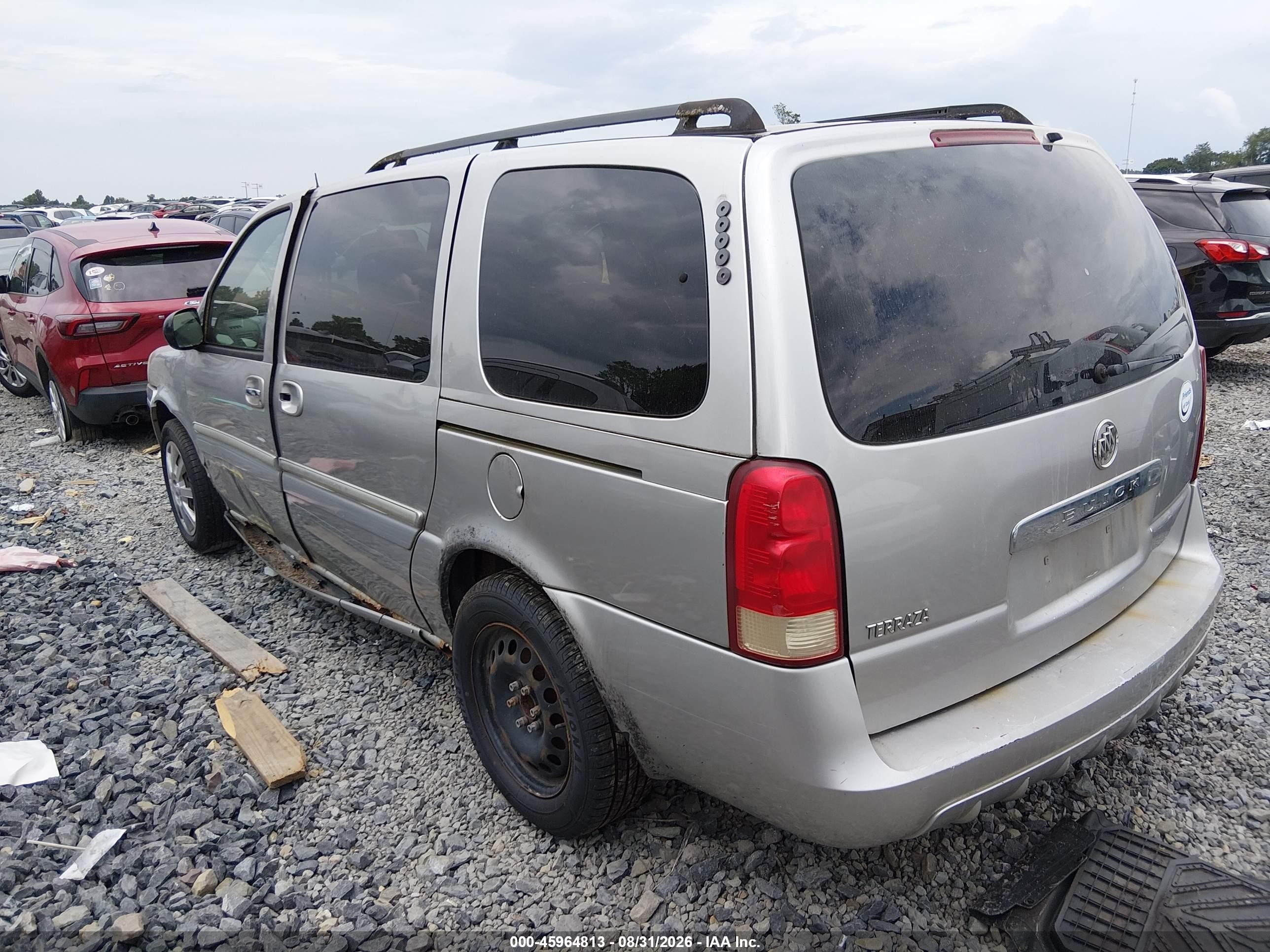 2006 Buick Terraza Cx Silver vin: 5GADV23LX6D149510