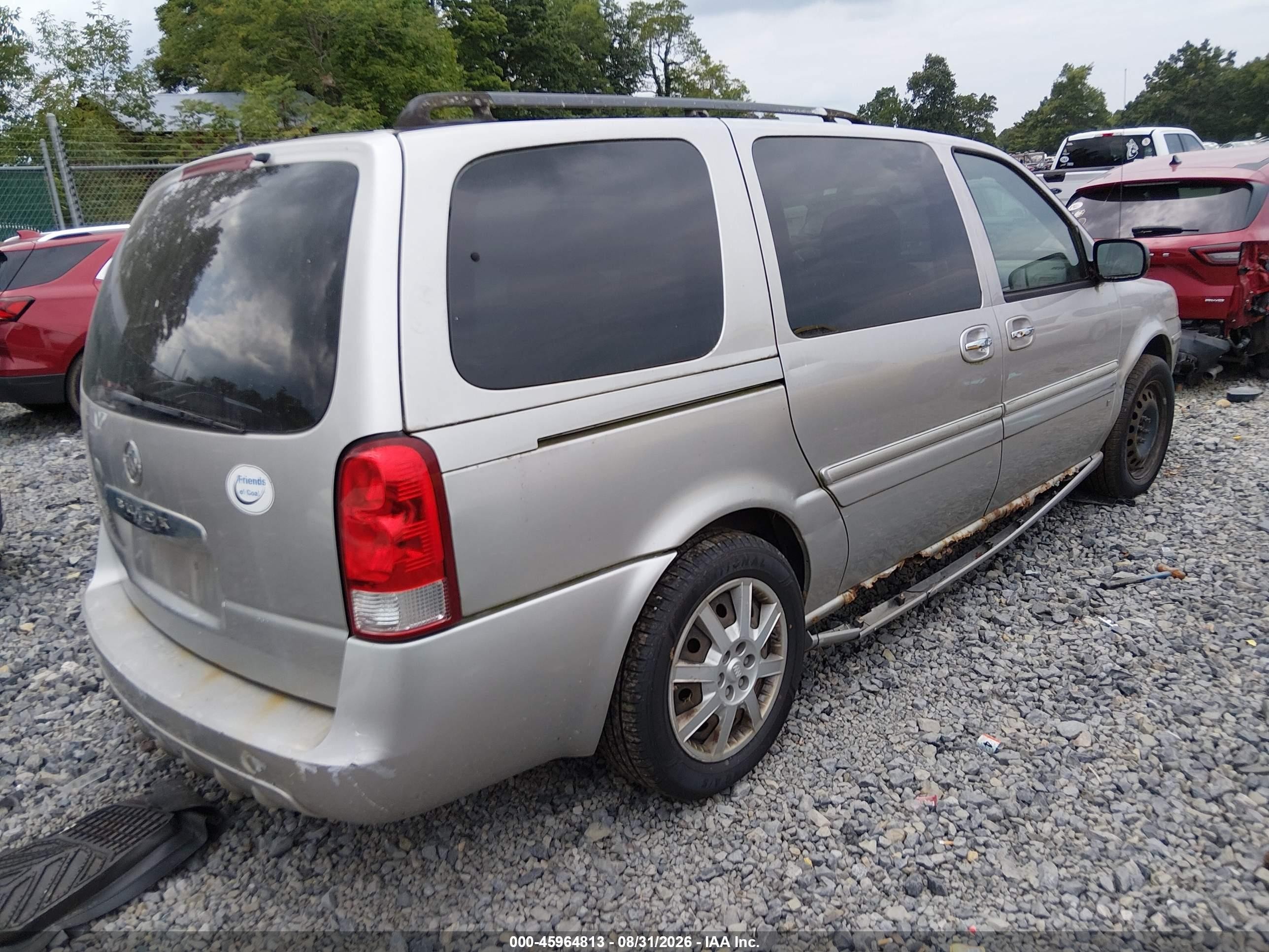 2006 Buick Terraza Cx Silver vin: 5GADV23LX6D149510