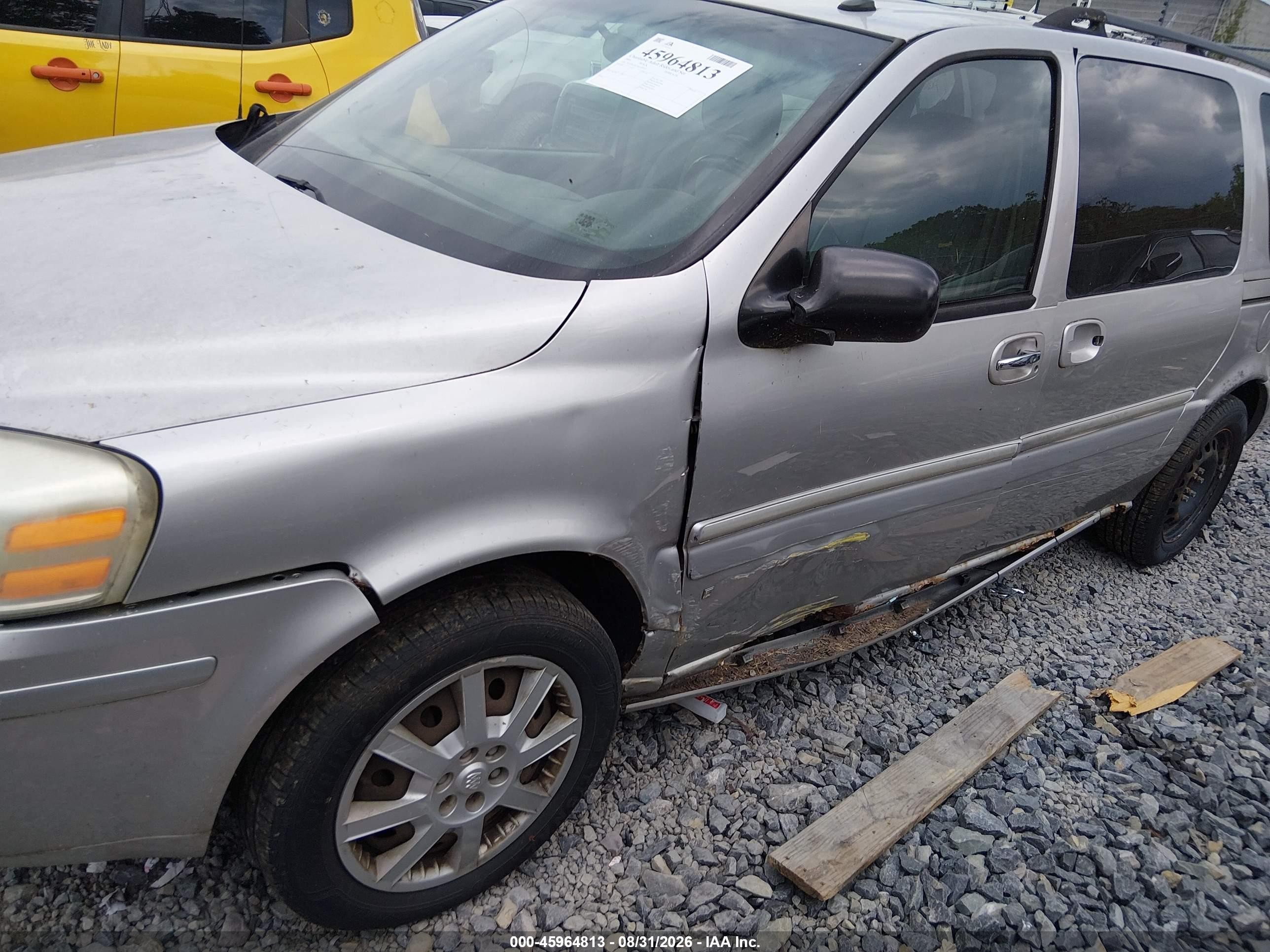 2006 Buick Terraza Cx Silver vin: 5GADV23LX6D149510