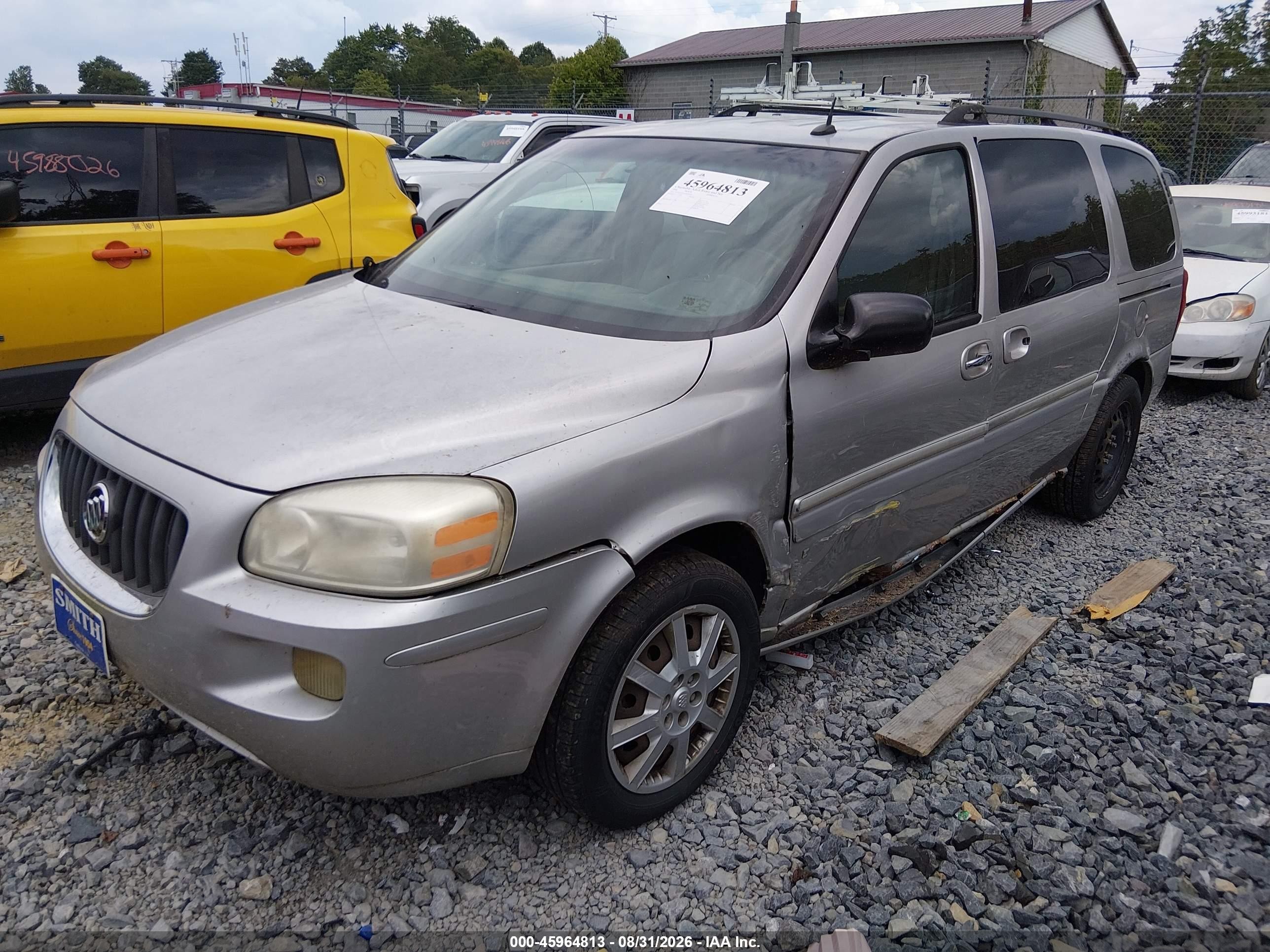 2006 Buick Terraza Cx Silver vin: 5GADV23LX6D149510