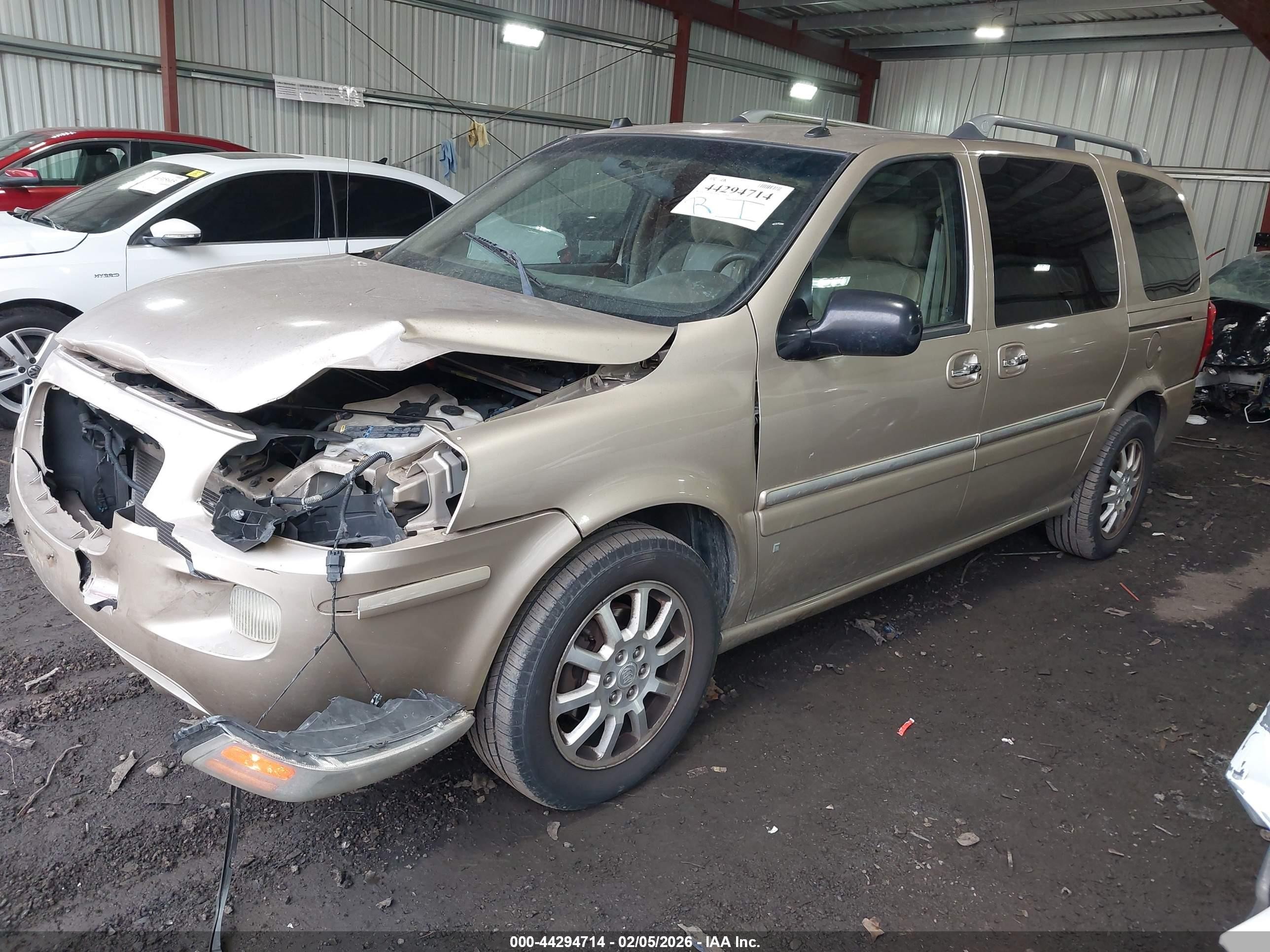 2006 Buick Terraza Cxl Бежевый vin: 5GADV33116D144121