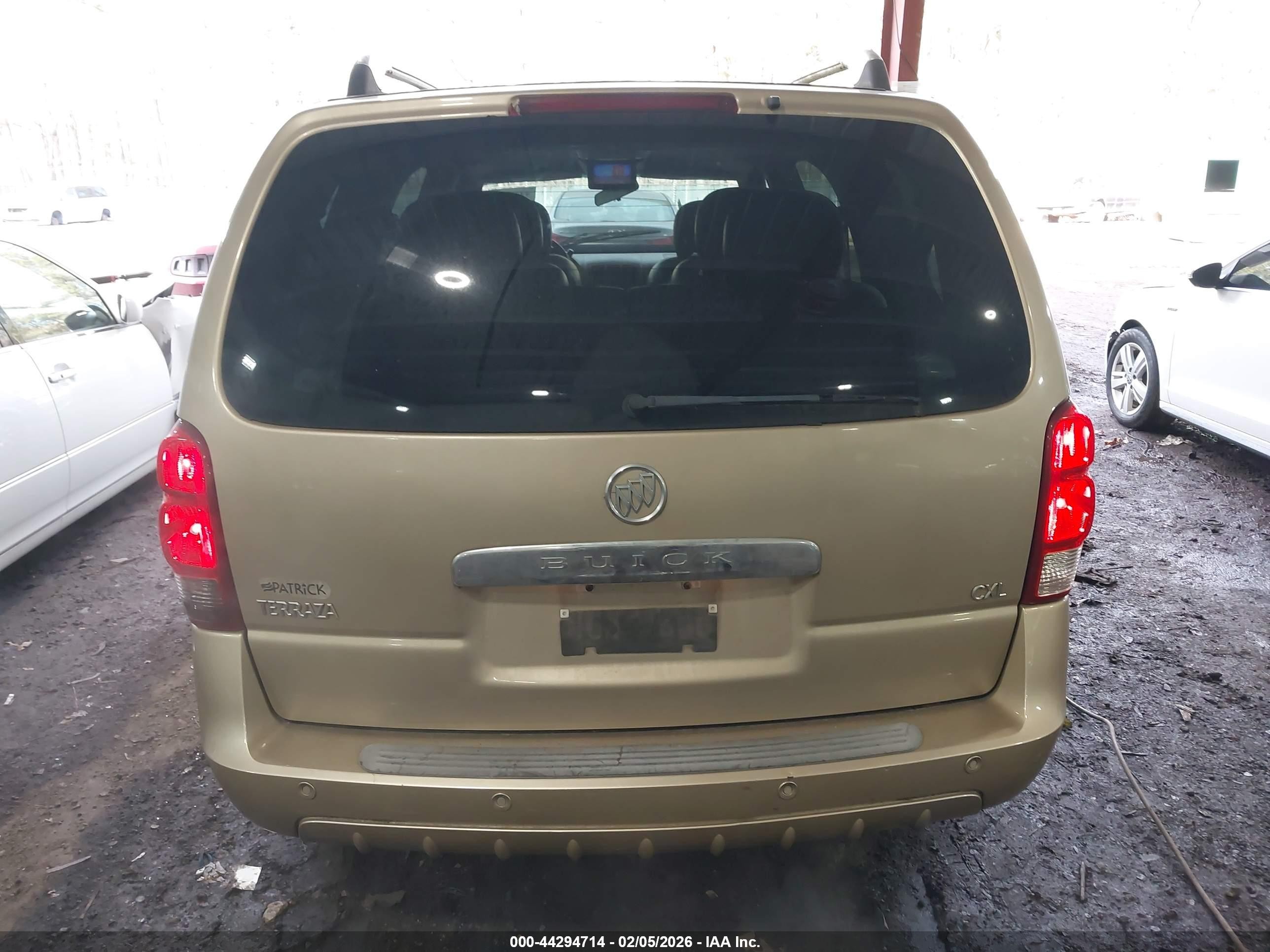 2006 Buick Terraza Cxl Бежевый vin: 5GADV33116D144121