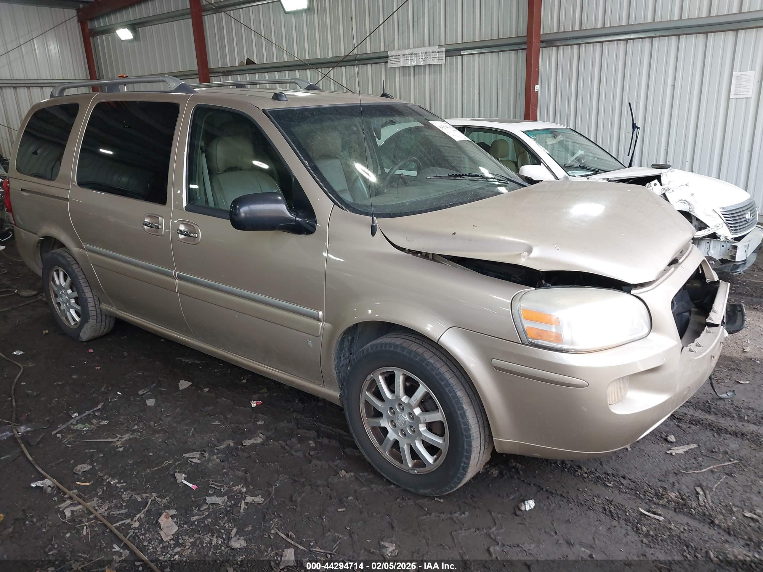 2006 Buick Terraza Cxl Бежевый vin: 5GADV33116D144121
