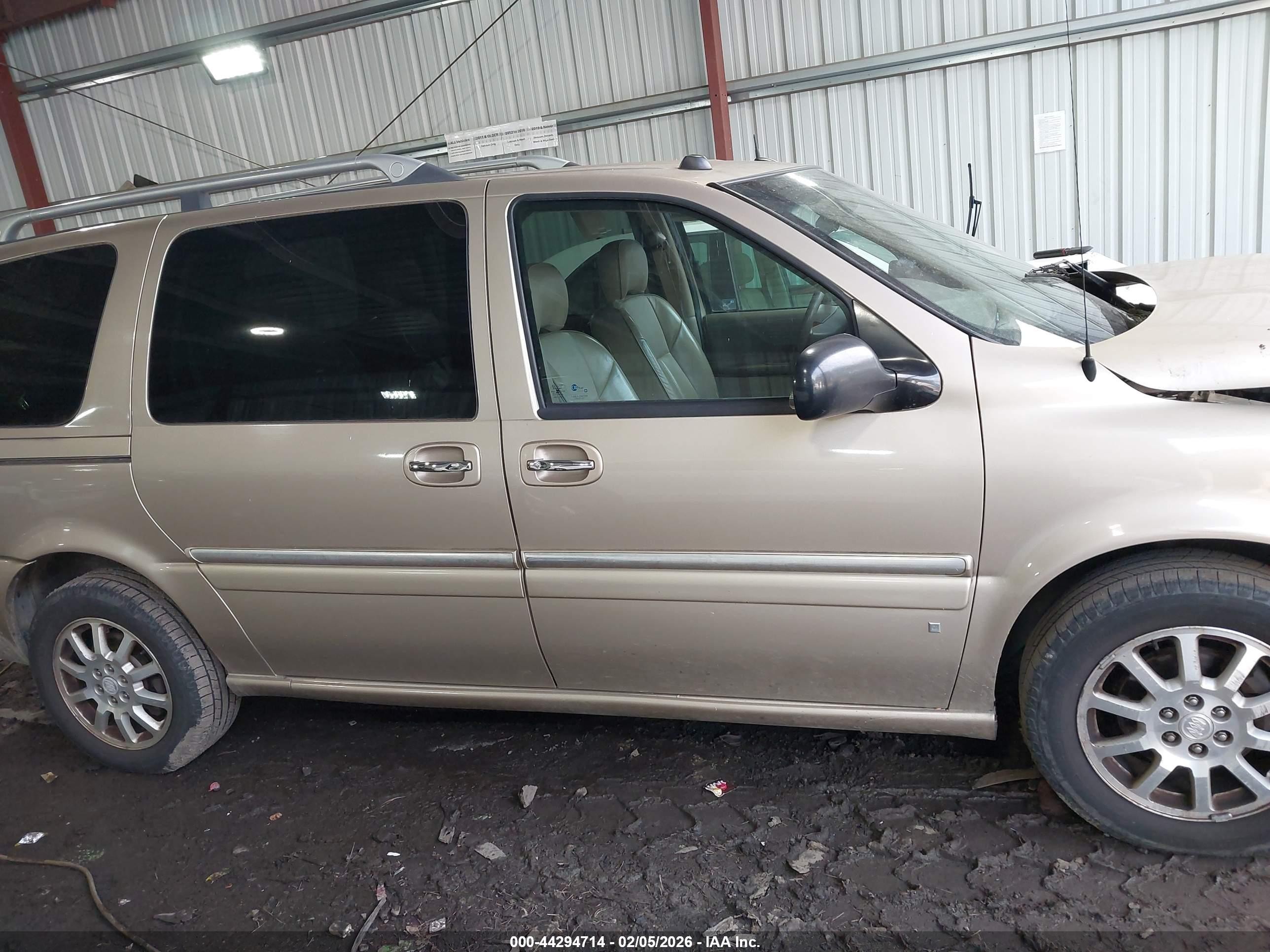 2006 Buick Terraza Cxl Бежевый vin: 5GADV33116D144121