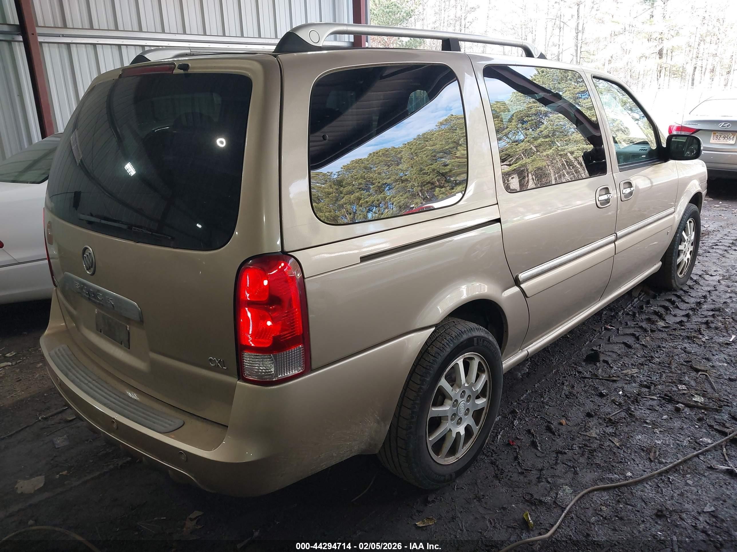 2006 Buick Terraza Cxl Бежевый vin: 5GADV33116D144121