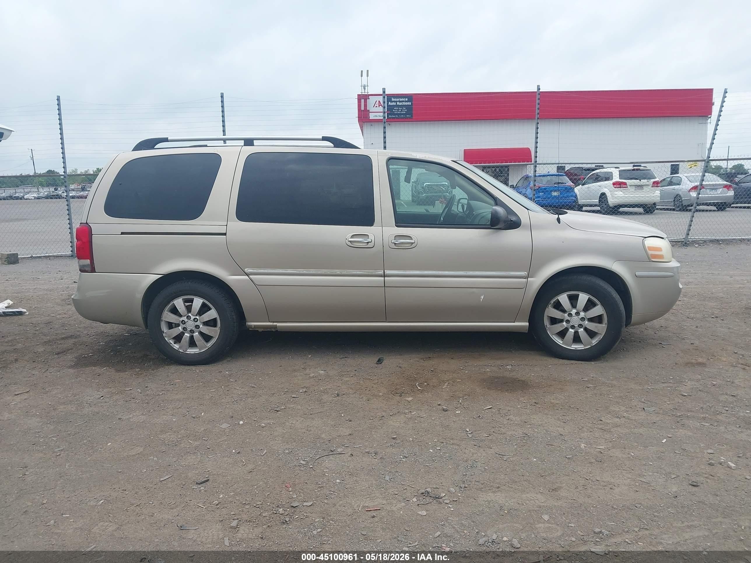 2007 Buick Terraza Cxl Золотой vin: 5GADV33147D161495