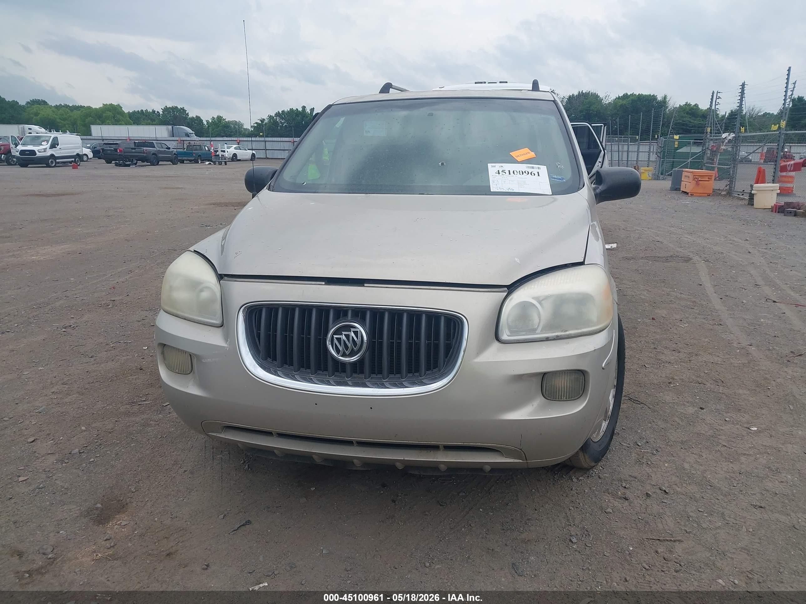 2007 Buick Terraza Cxl Золотой vin: 5GADV33147D161495