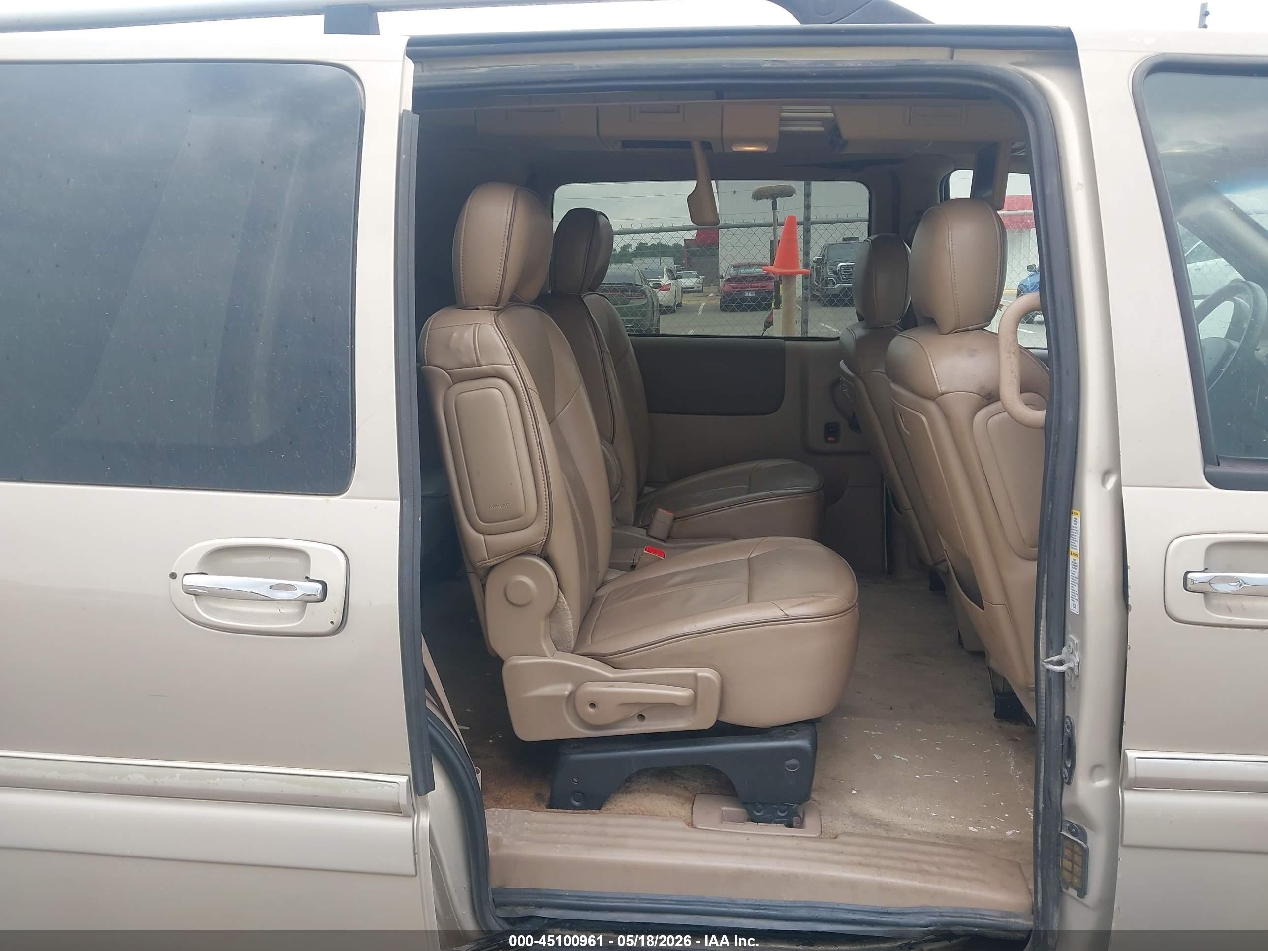 2007 Buick Terraza Cxl Золотой vin: 5GADV33147D161495