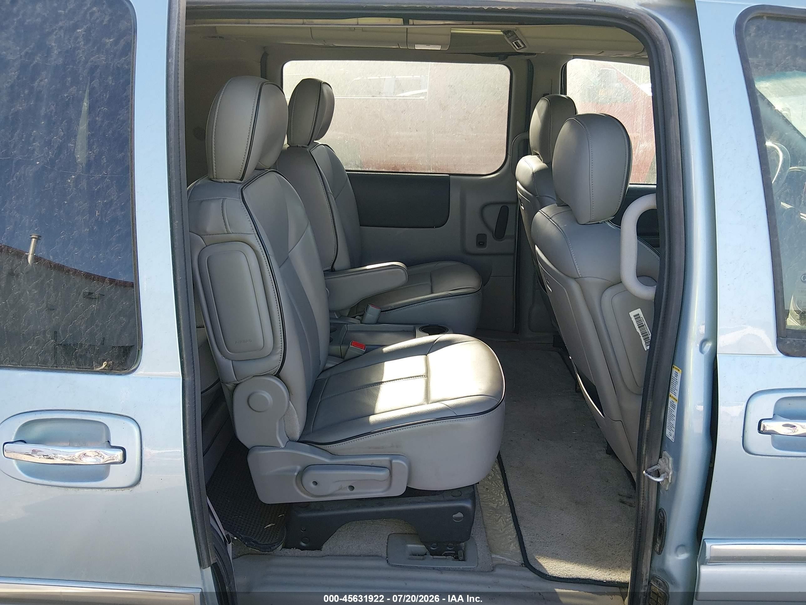 2007 Buick Terraza Cxl Blue vin: 5GADV33167D125629
