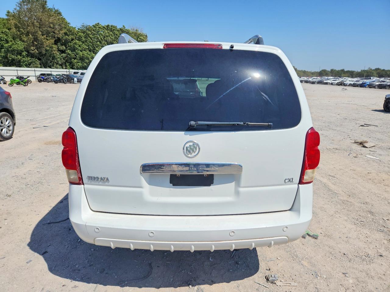 2005 Buick Terraza Cxl White vin: 5GADV33L25D249329