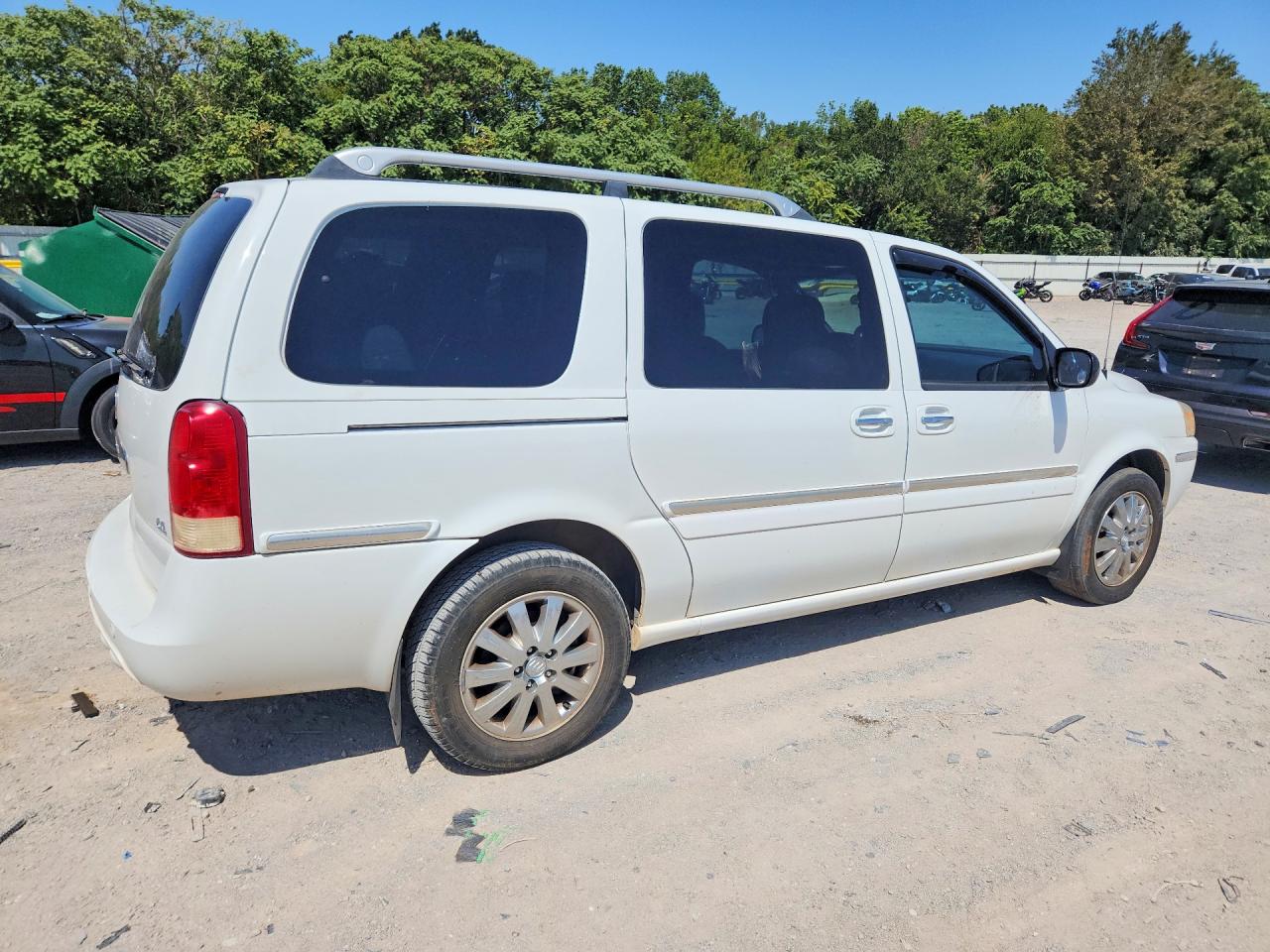 2005 Buick Terraza Cxl White vin: 5GADV33L25D249329