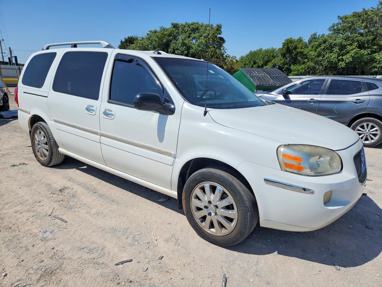2005 Buick Terraza Cxl White vin: 5GADV33L25D249329