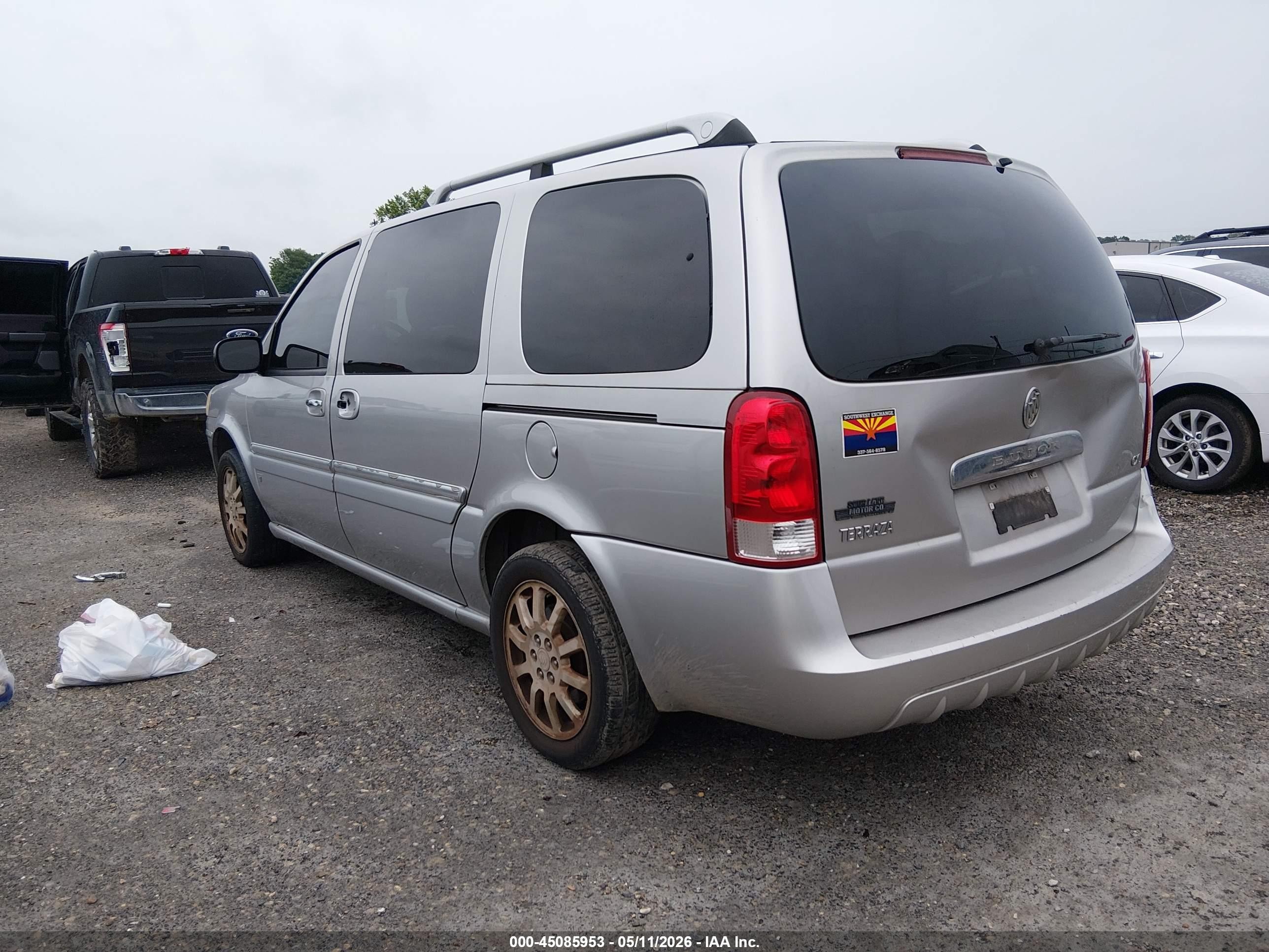 2006 Buick Terraza Cxl Серебряный vin: 5GADV33L36D123594