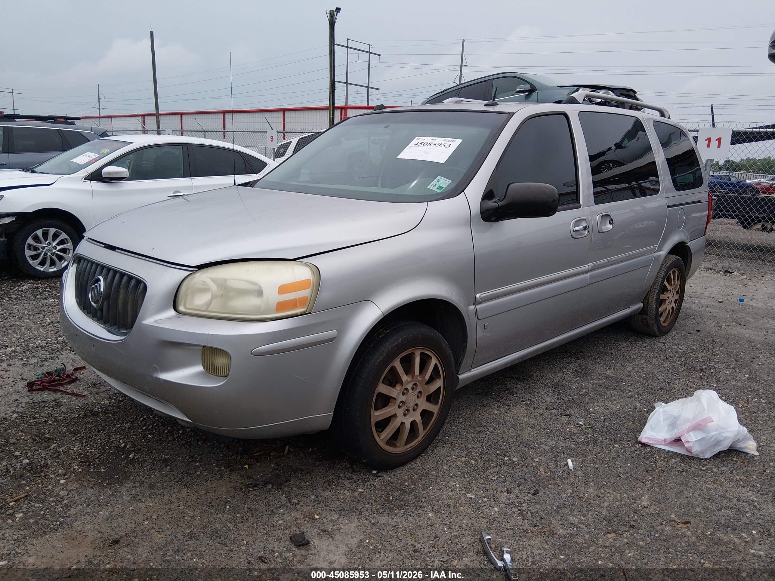 2006 Buick Terraza Cxl Серебряный vin: 5GADV33L36D123594