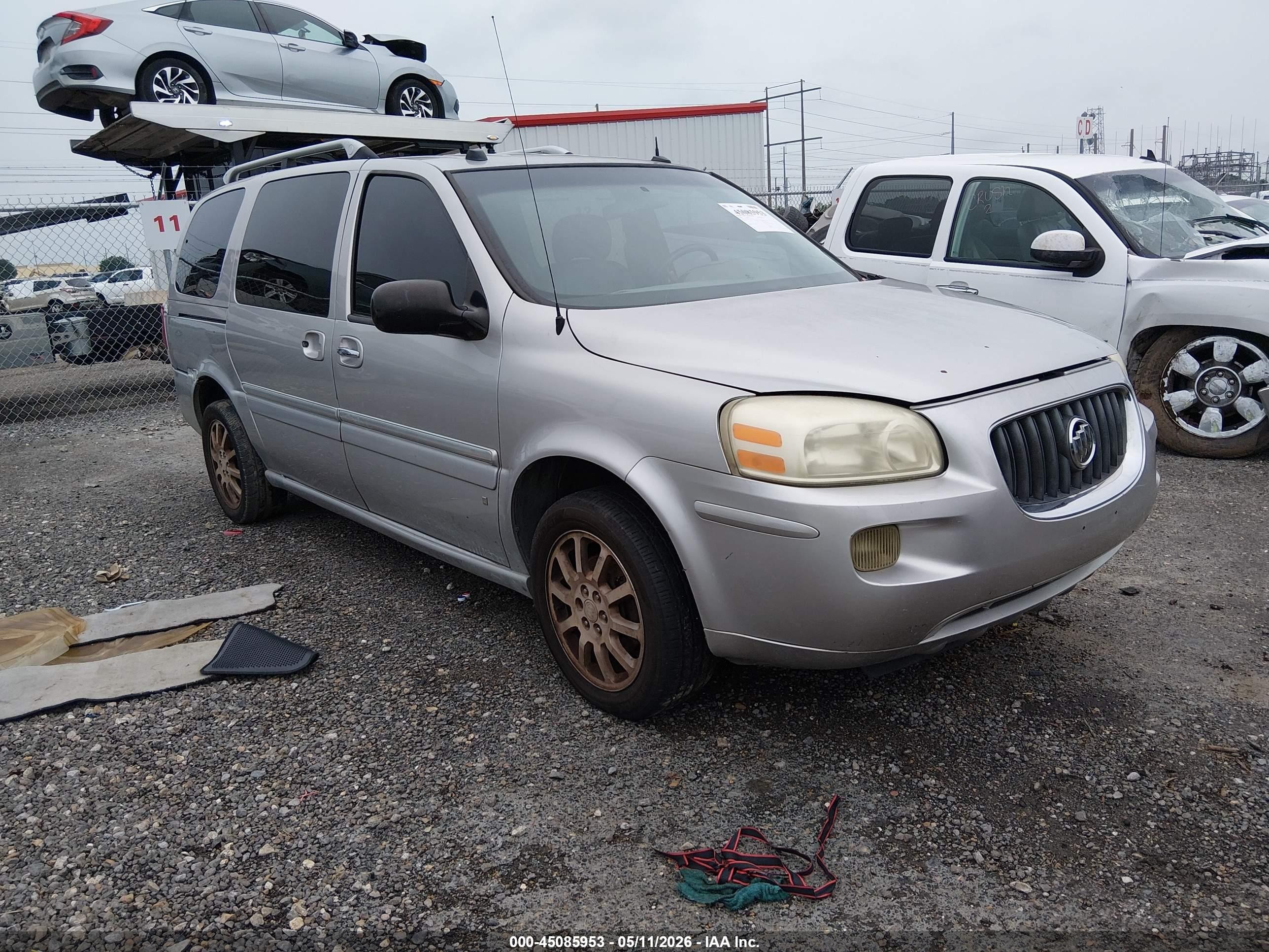 2006 Buick Terraza Cxl Silver vin: 5GADV33L36D123594