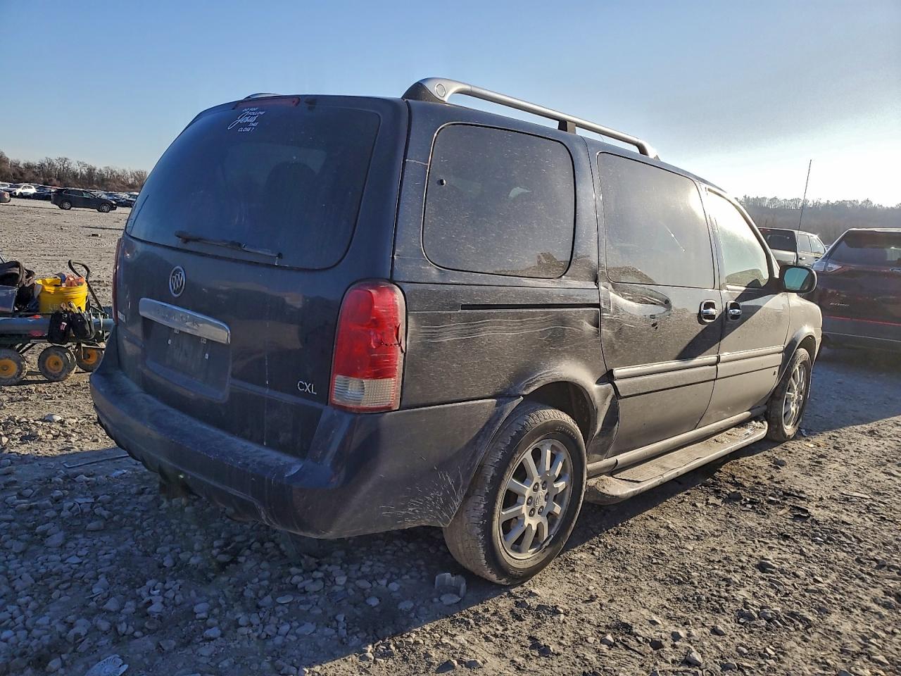 2006 Buick Terraza Cxl Black vin: 5GADV33L36D190132