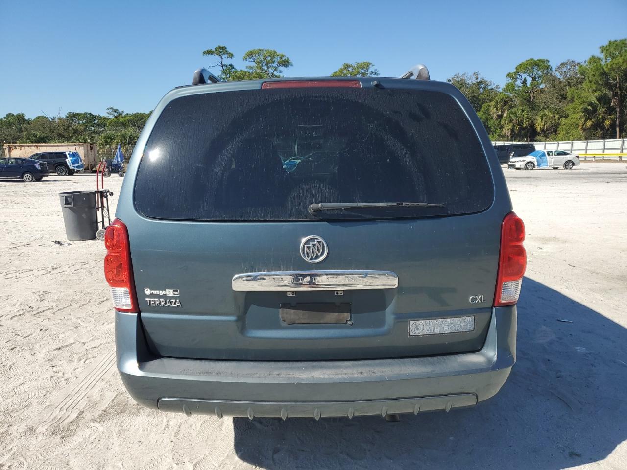 2006 Buick Terraza Cxl Gray vin: 5GADV33L56D118123