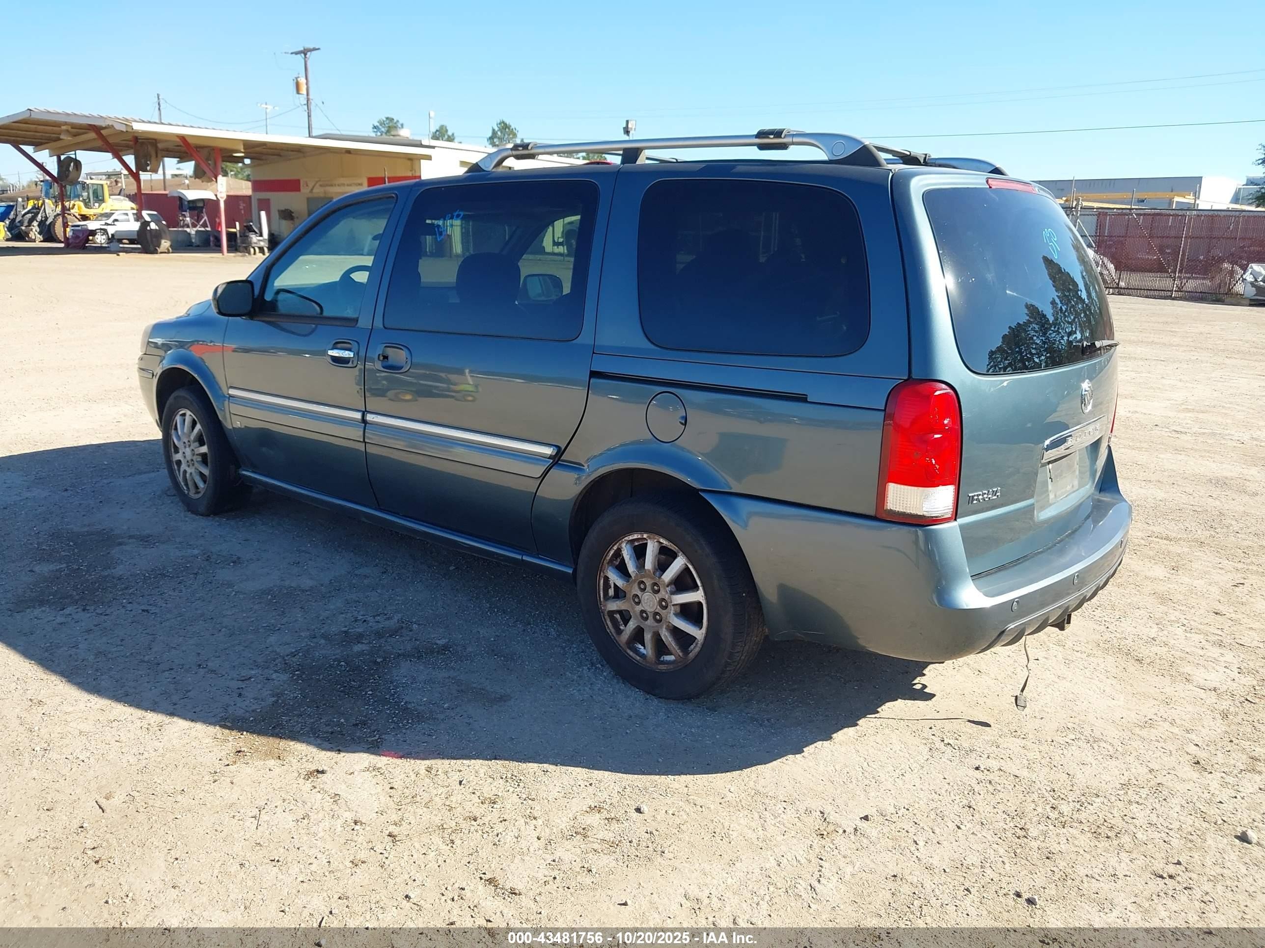 2006 Buick Terraza Cxl Blue vin: 5GADV33L56D198877