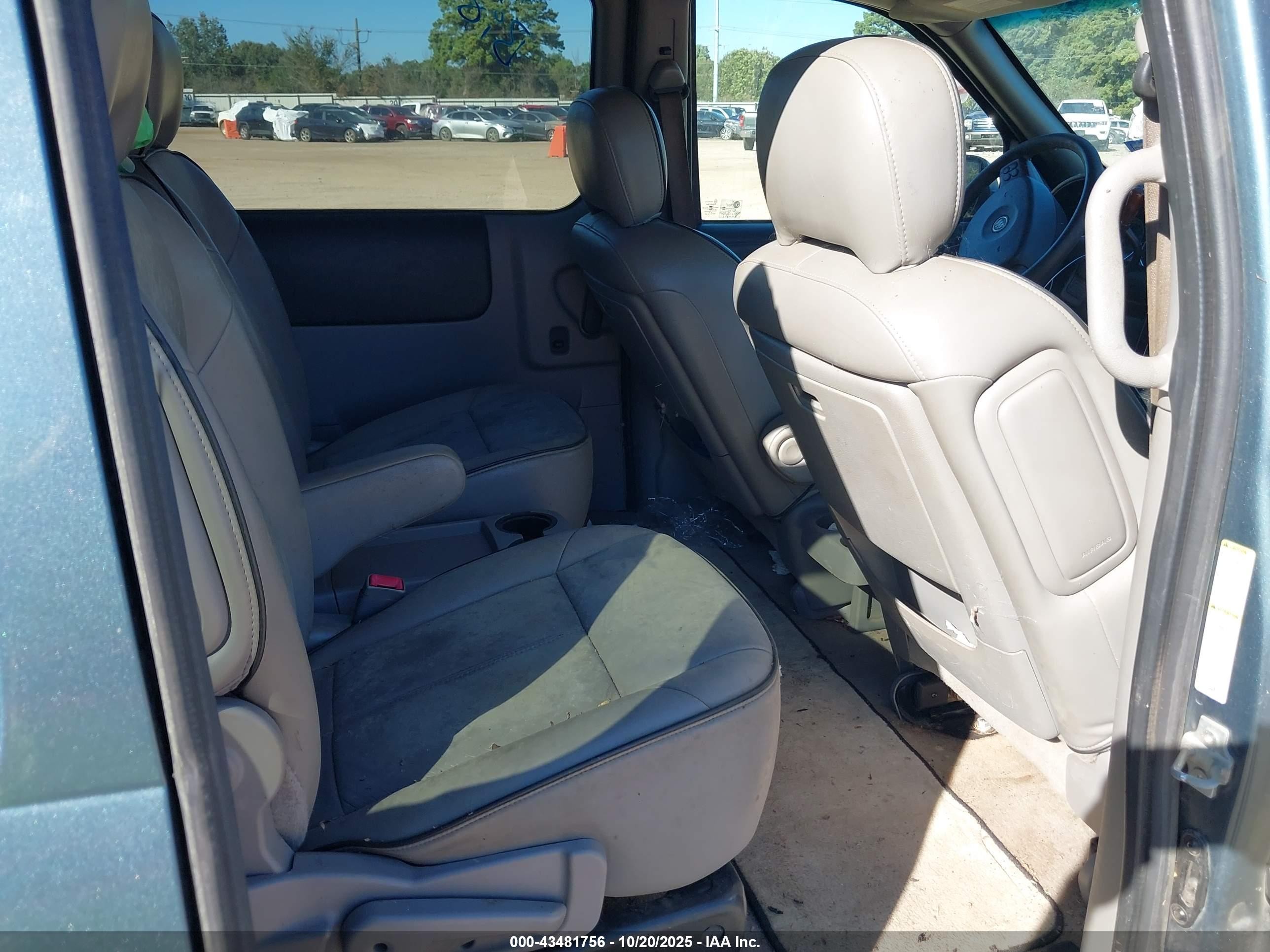 2006 Buick Terraza Cxl Blue vin: 5GADV33L56D198877